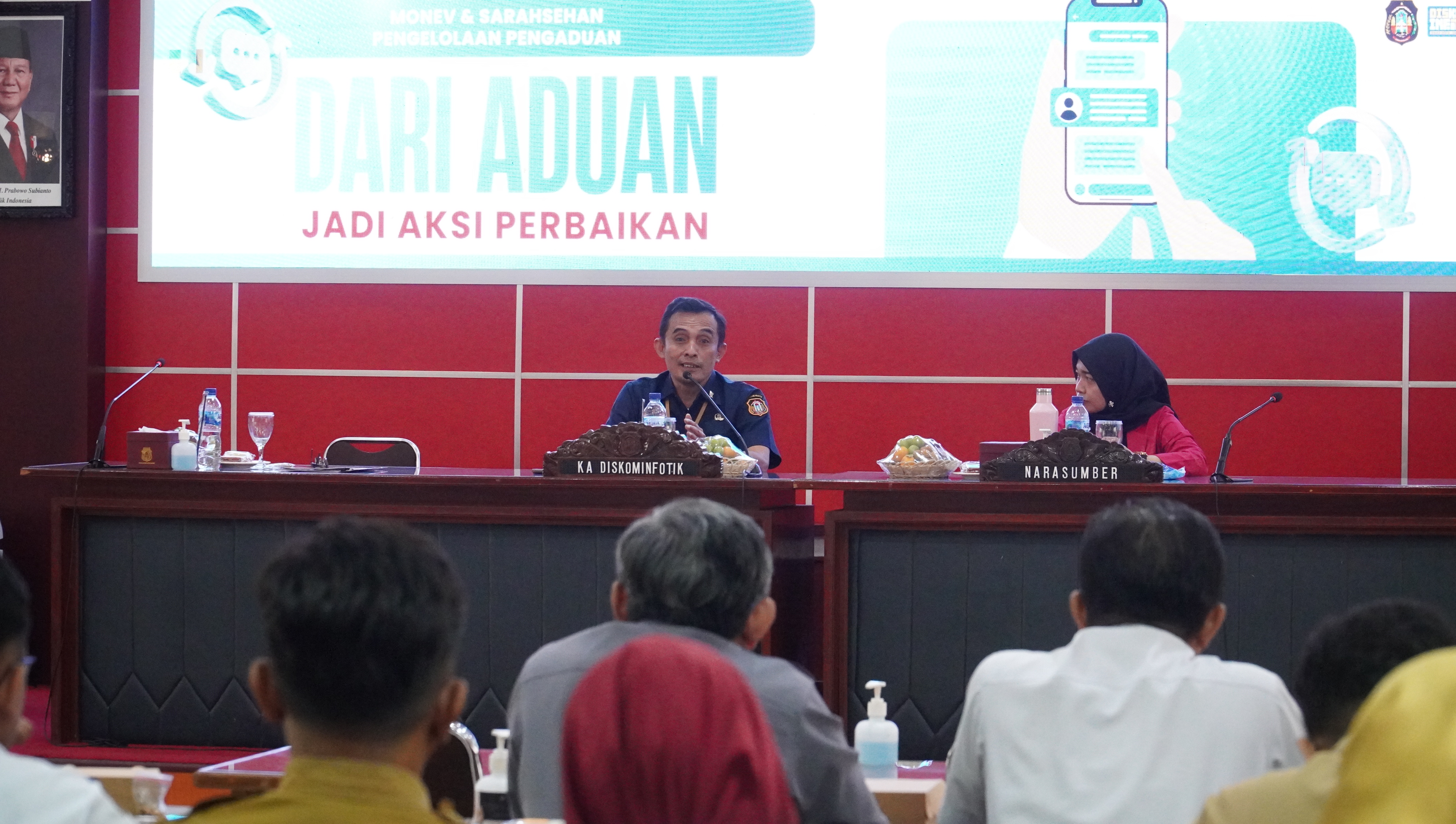 25 November 2025- Sarasehan &amp;amp; Monev Pengelolaan Pengaduan Pelayanan Publik (SAPA MAS WALI)