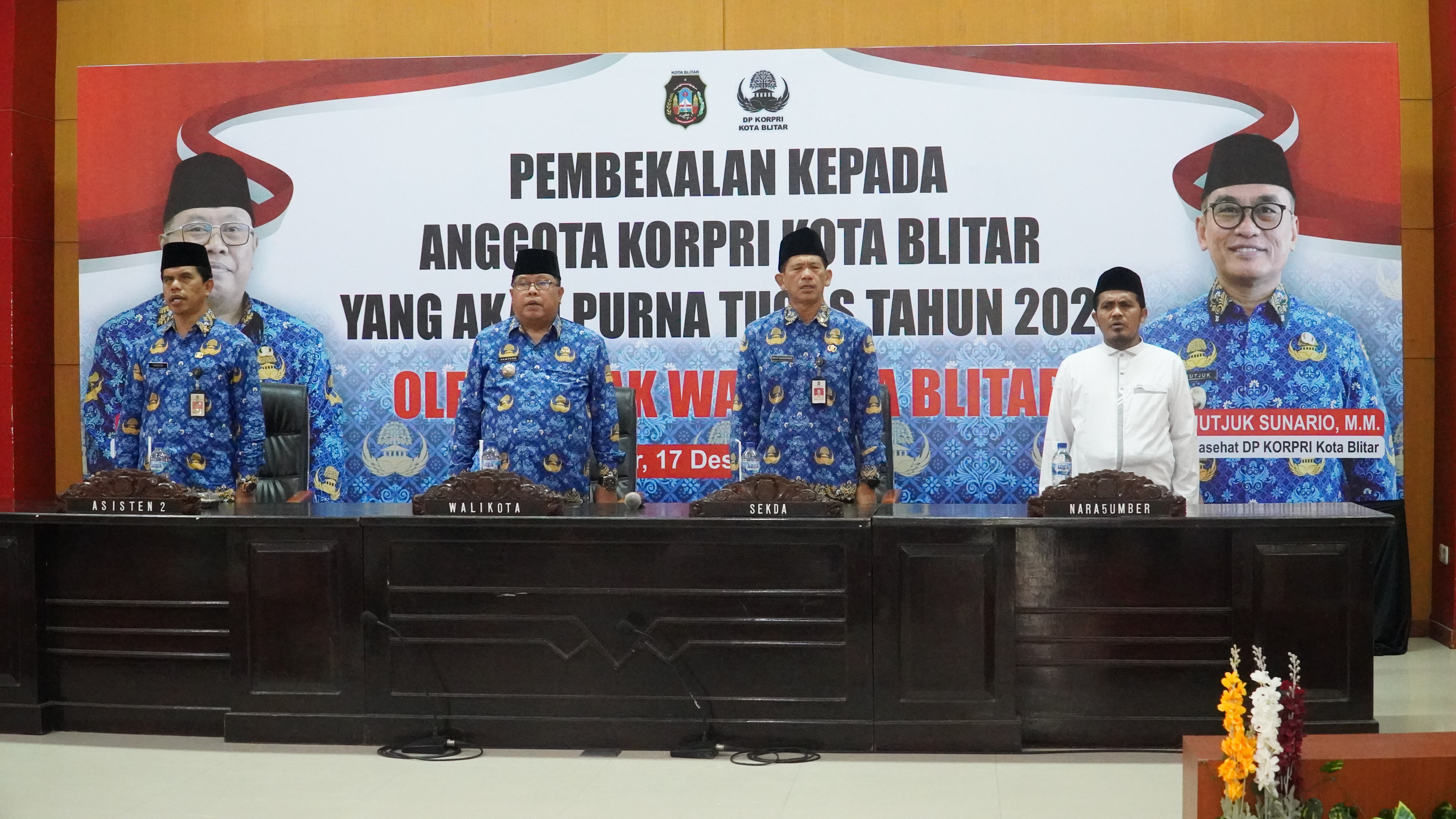 17 Desember 2024 - Pembekalan Anggota KORPRI Kota Blitar yang akan PURNA TUGAS Tahun 2025