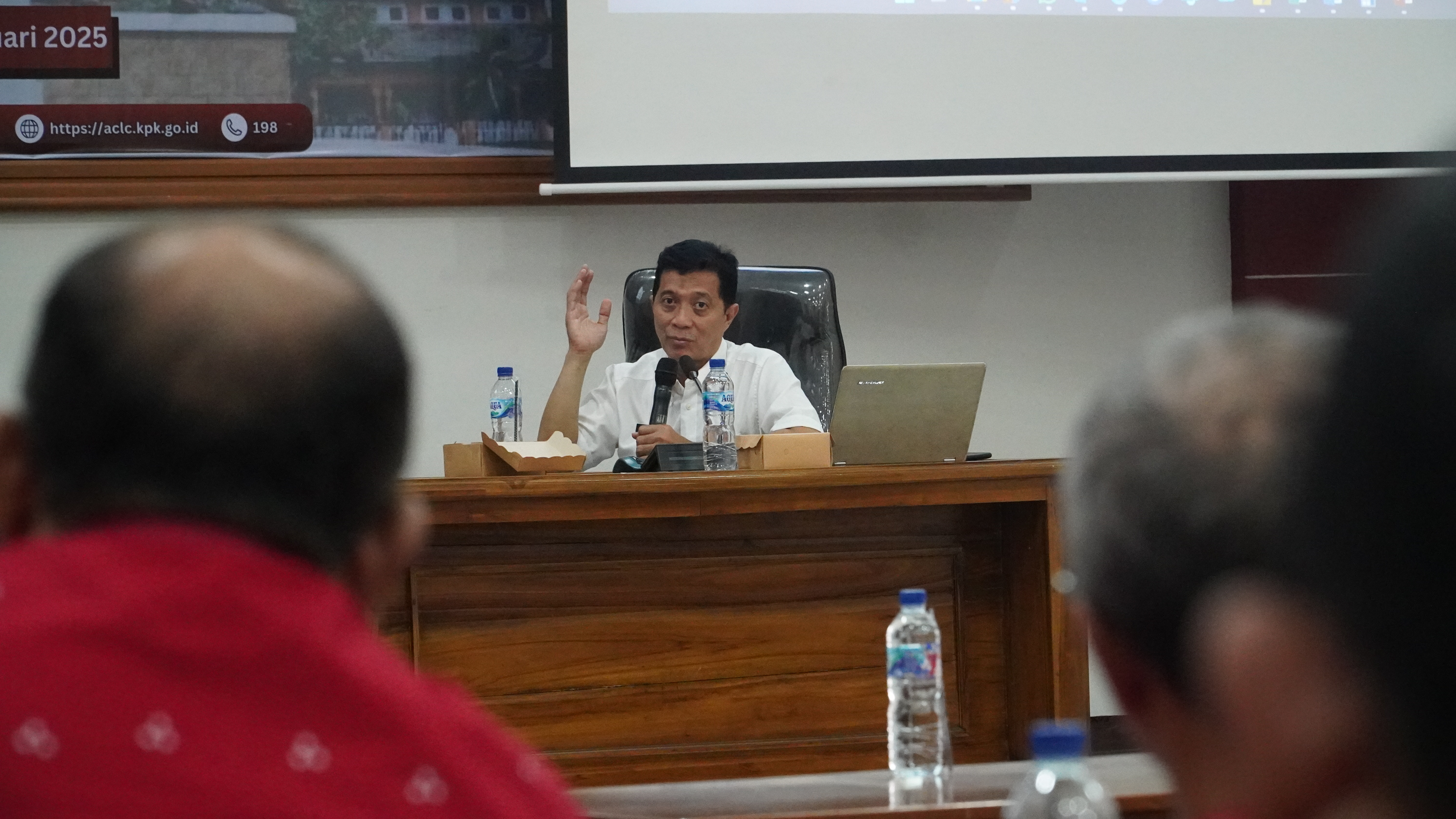 13 Februari 2025 - Bimtek Percontohan Kota Antikorupsi di Ruang Majapahit PUPR ke-3