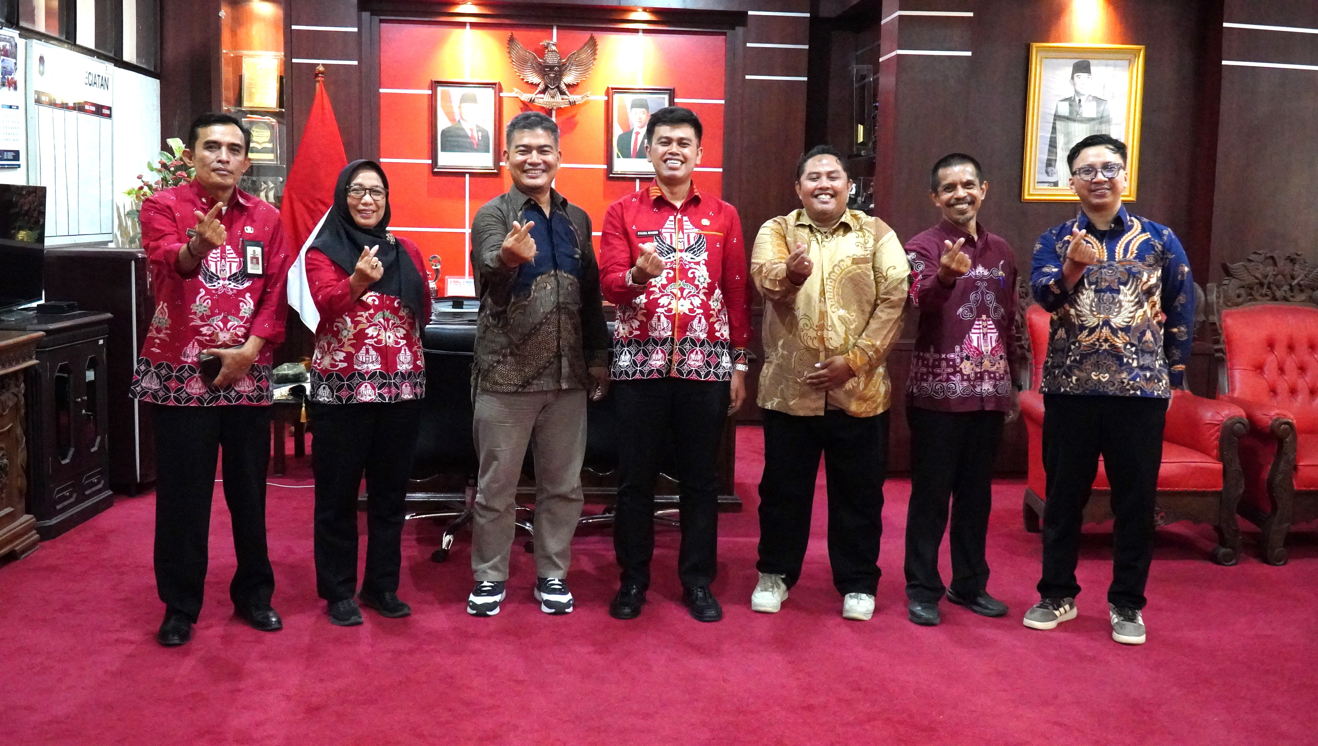 Audensi dengan JAWA POS