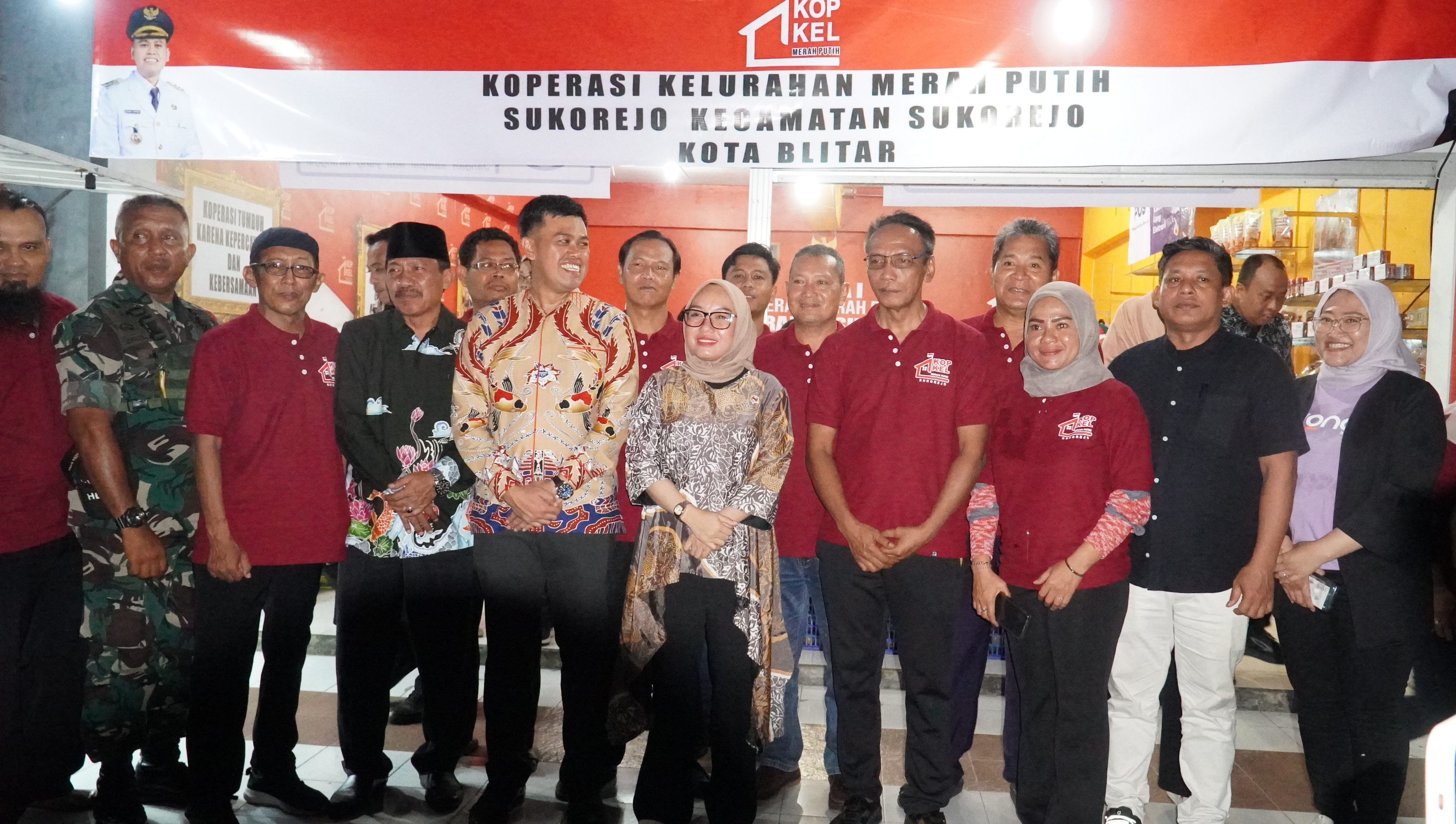 25 Oktober 2025 - Pembukaan Gerai Koperasi Kelurahan Merah Putih di Pasar Legi