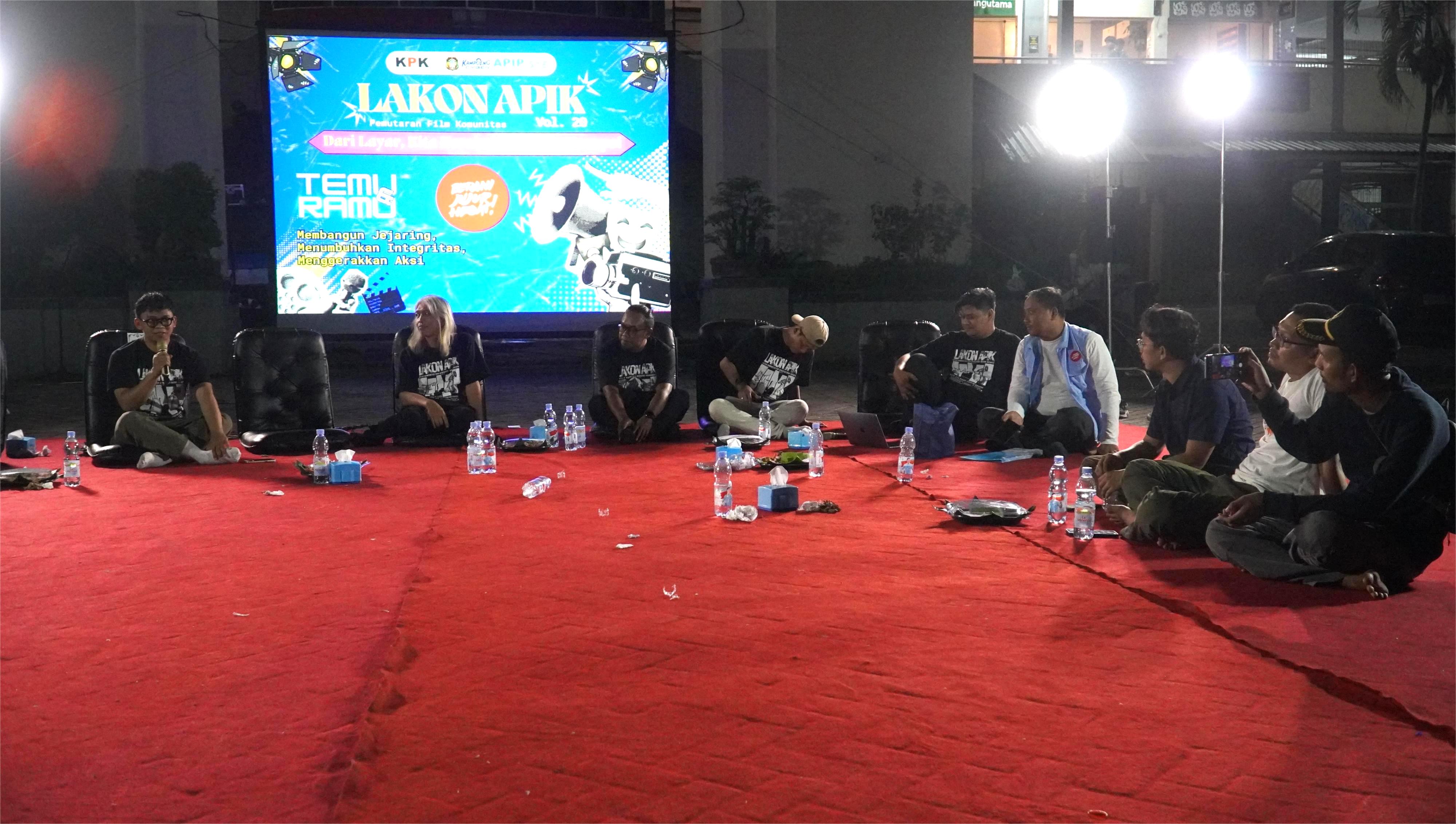 19 Oktober 2025- Pemutaran Film LAKON APIK di Pasar Legi Kota Blitar