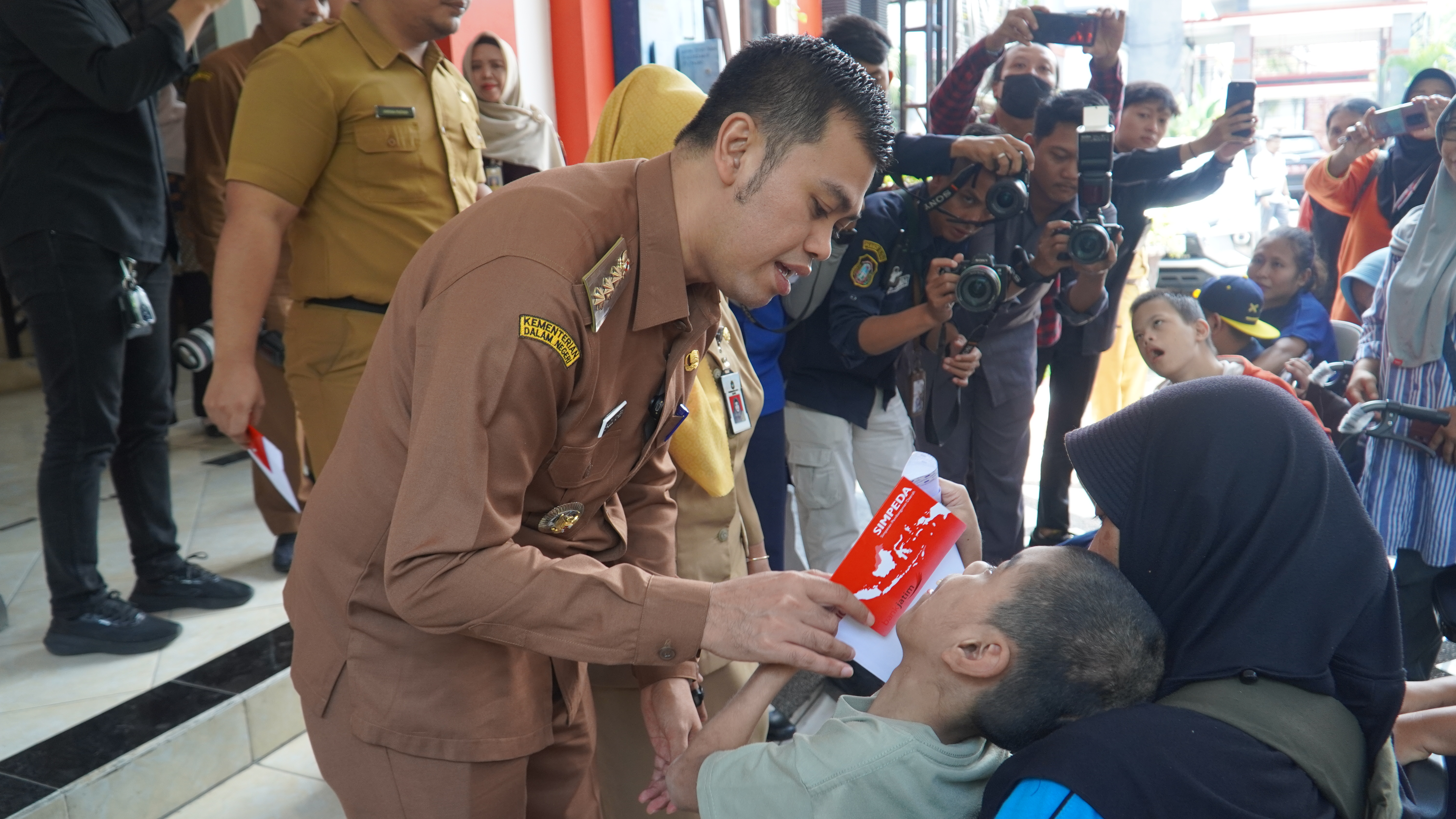 25 Maret 2025 - Penyerahan Asistensi Sosial Penyandang DISABILITAS tahap 1