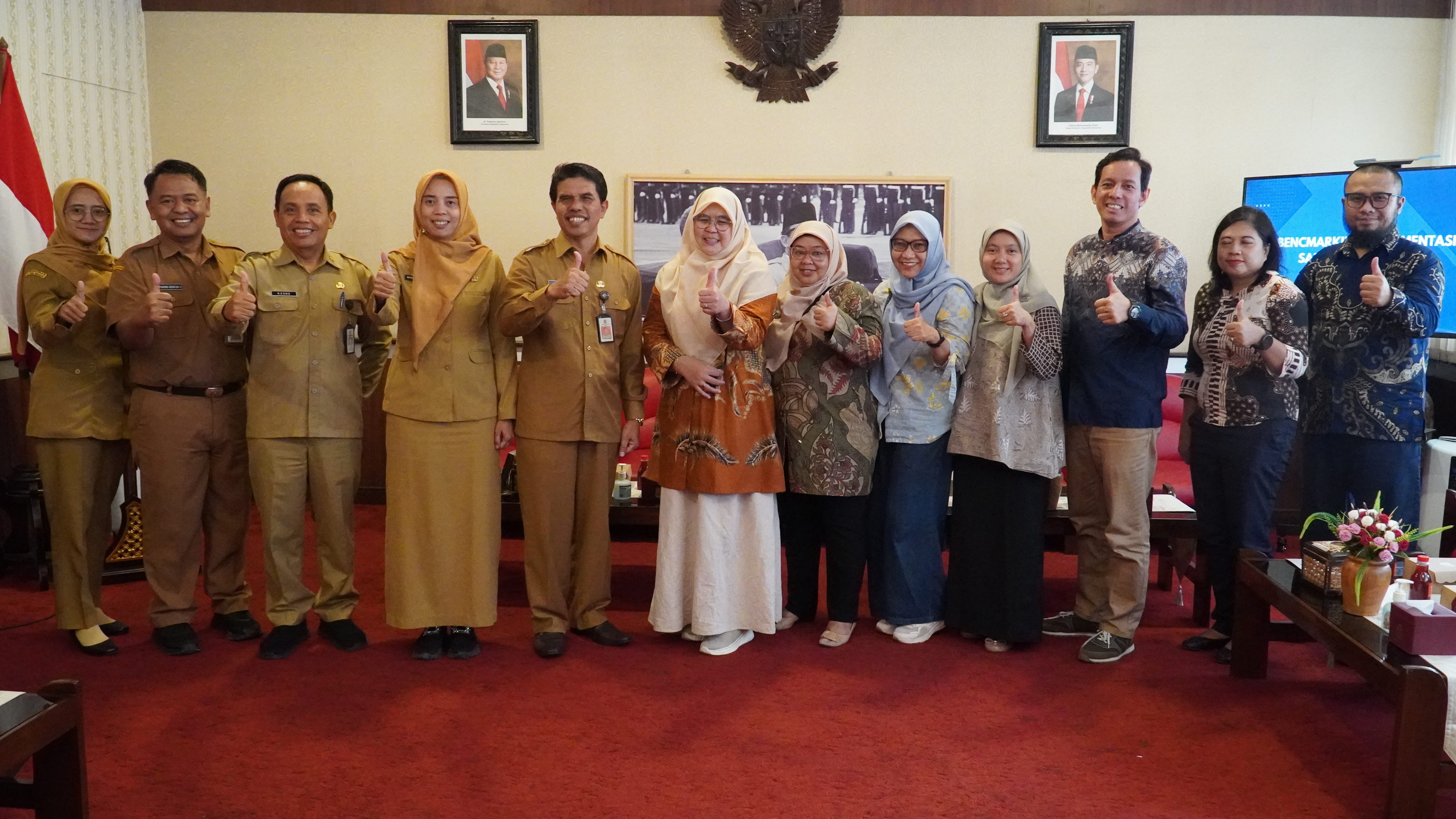 16 Desember 2024 - BENCHMARKING Implementasi SAKIP di Kota BLITAR di ruang SAMAPTALOKA