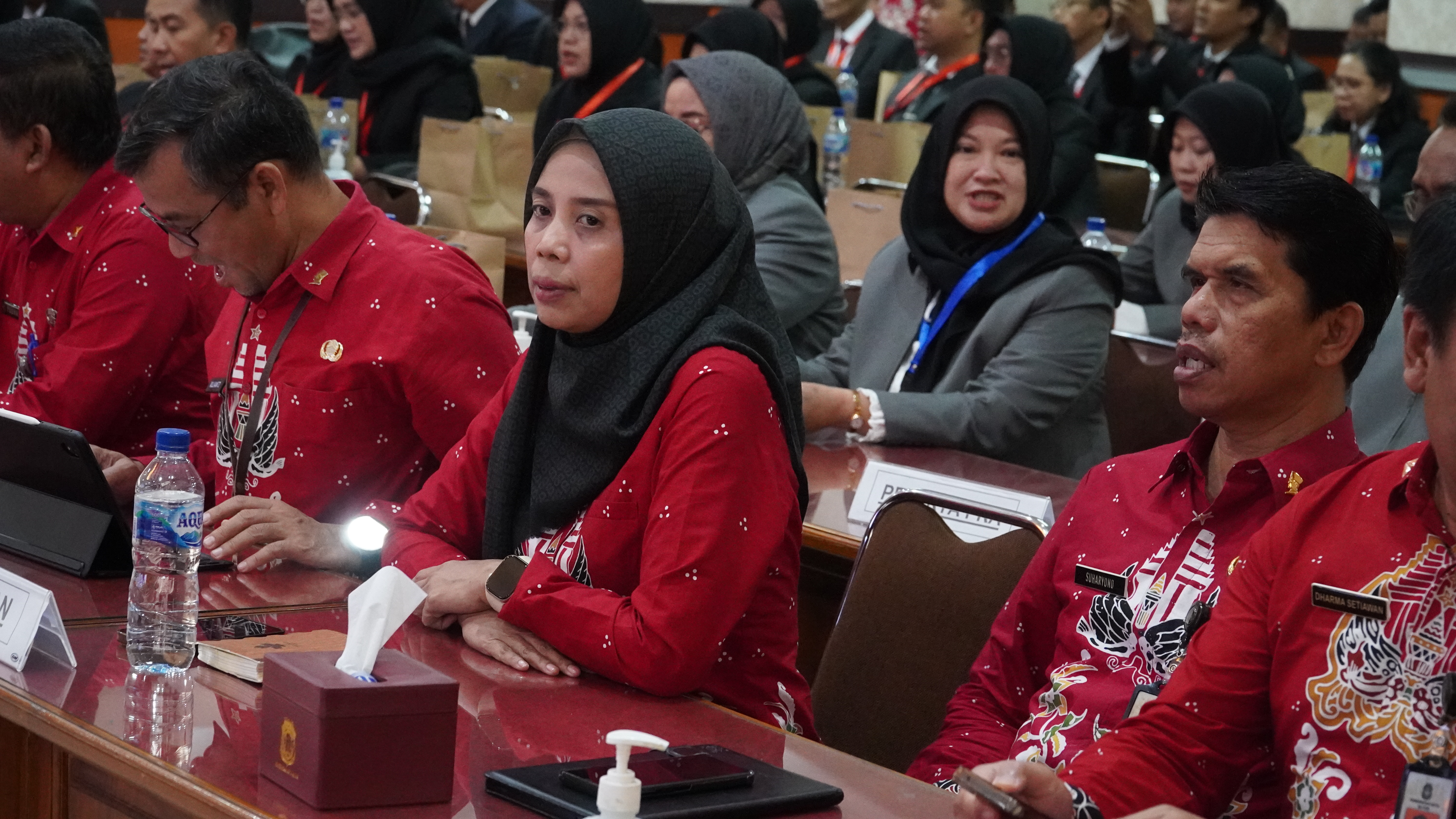 24 April 2025 - Penerimaan Studi Lapangan Pelatihan Kepemimpinan Administrator  (PKA) Angkatan II &amp;amp; III Tahun 2025 di Ruang Sasana Praja