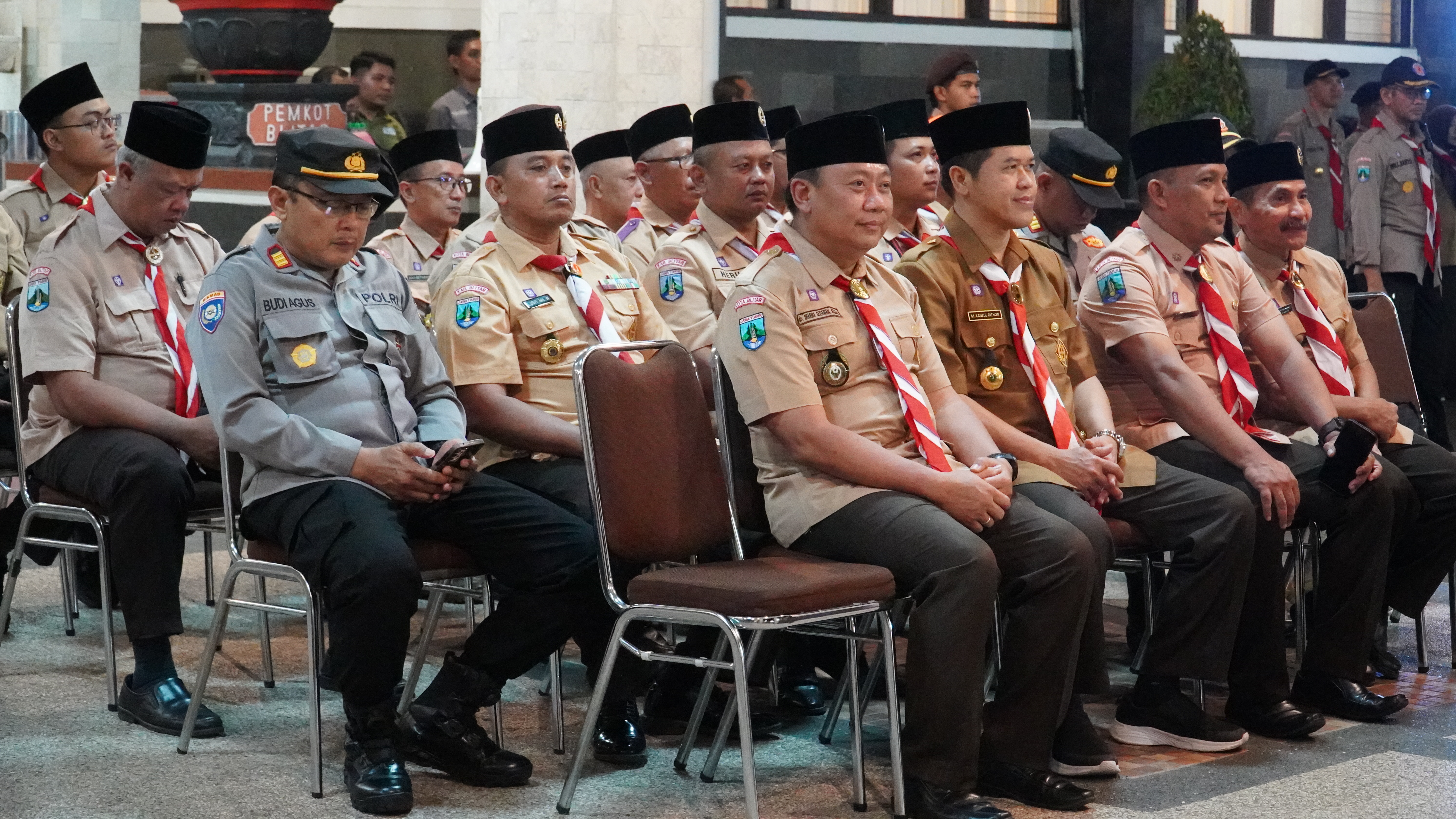 1 Agustus 2025-Pemberangkatan Kirab Pandu Praja Patria KE-XIX Tahun 2025 se-Blitar Raya Open