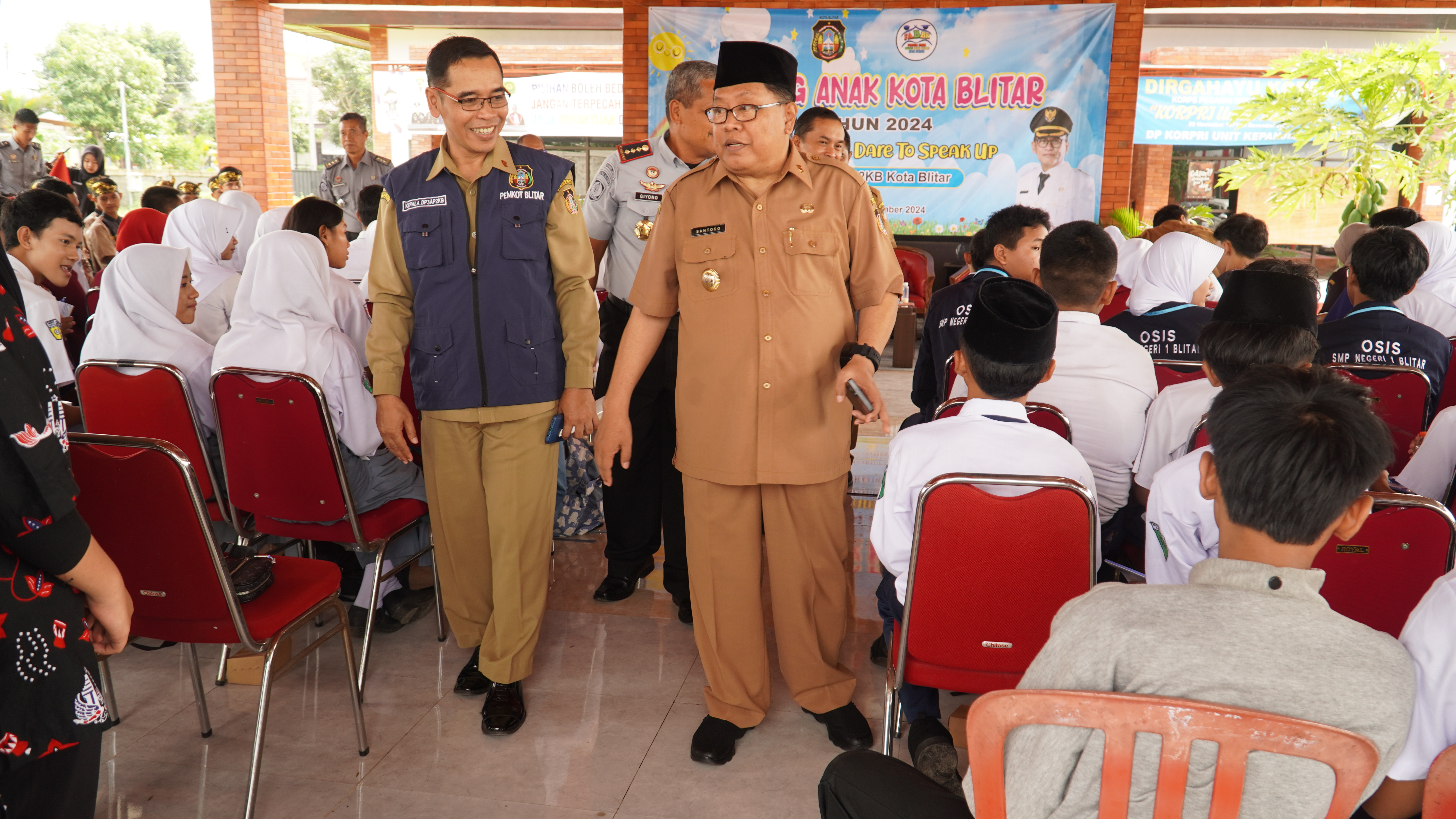 26 November 2024 -  Pembukaan REMBUG ANAK Kota Blitar Tahun 2024 di Balai Kel.Kepanjenlor