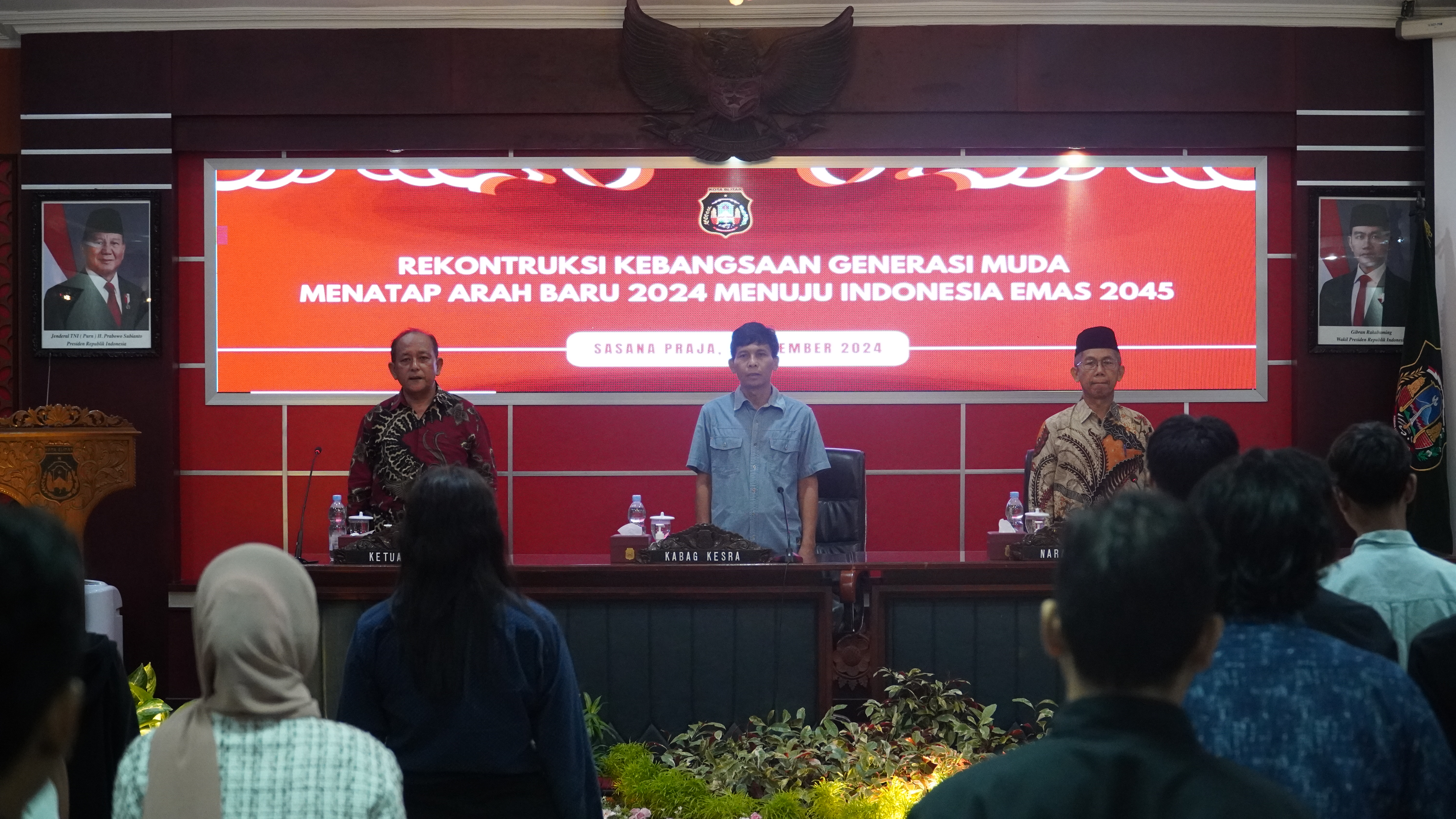 3 Desember 2024 - Dialog Pemuda Milenial Perwakilan Mahasiswa,Ormas,Serta Komunitas Suku dan Etnis Kota Blitar