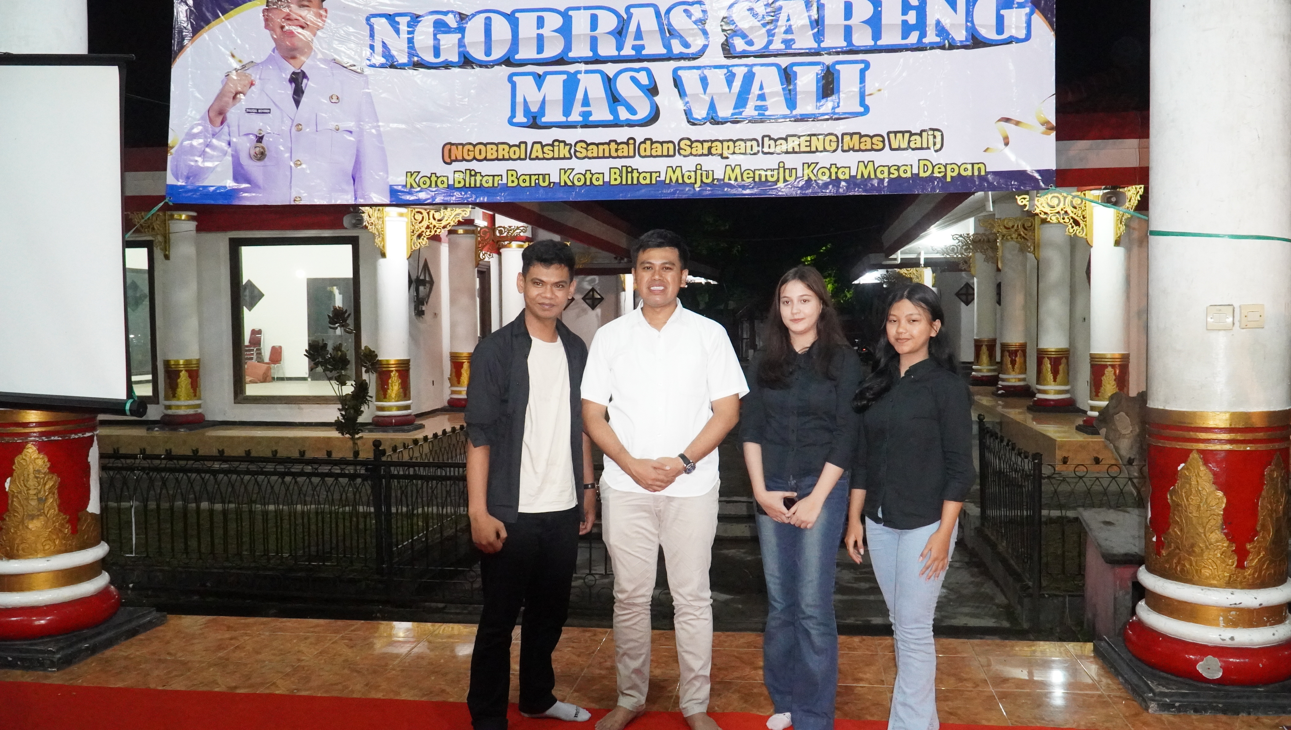 9 November 2025 - Ngobras Sareng  MAS WALI dengan Pelaku Seni Kota Blitar di Anjungan PIPP