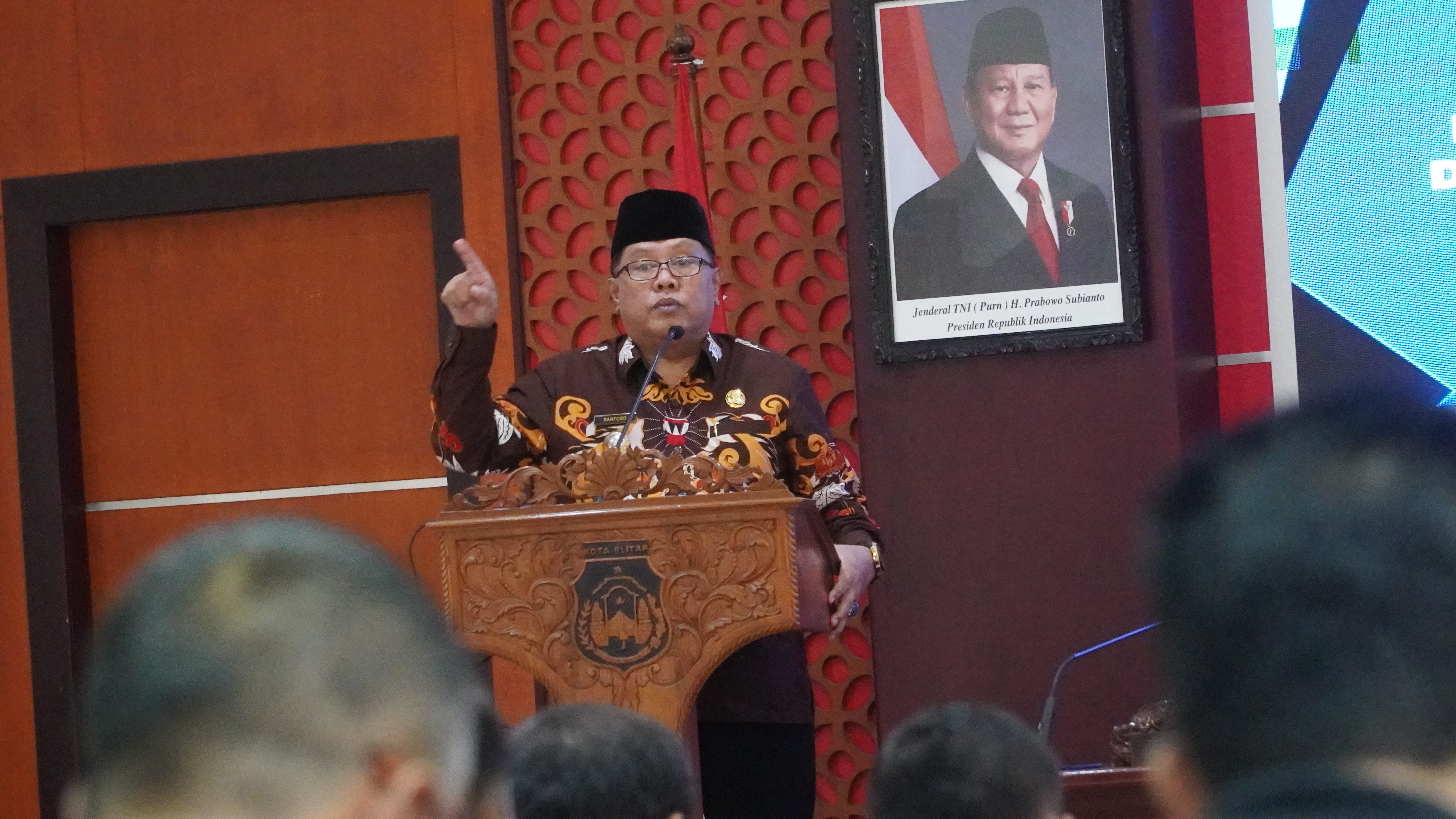 24 Januari 2025 - PENYAMPAIAN HASIL EVALUASI PELAKSANAAN TUGAS PERANGKAT DAERAH Th 2024,RENCANA PENYUSUNAN RPJMD 2025-2029, dan RKPD KOTA BLITAR 2026