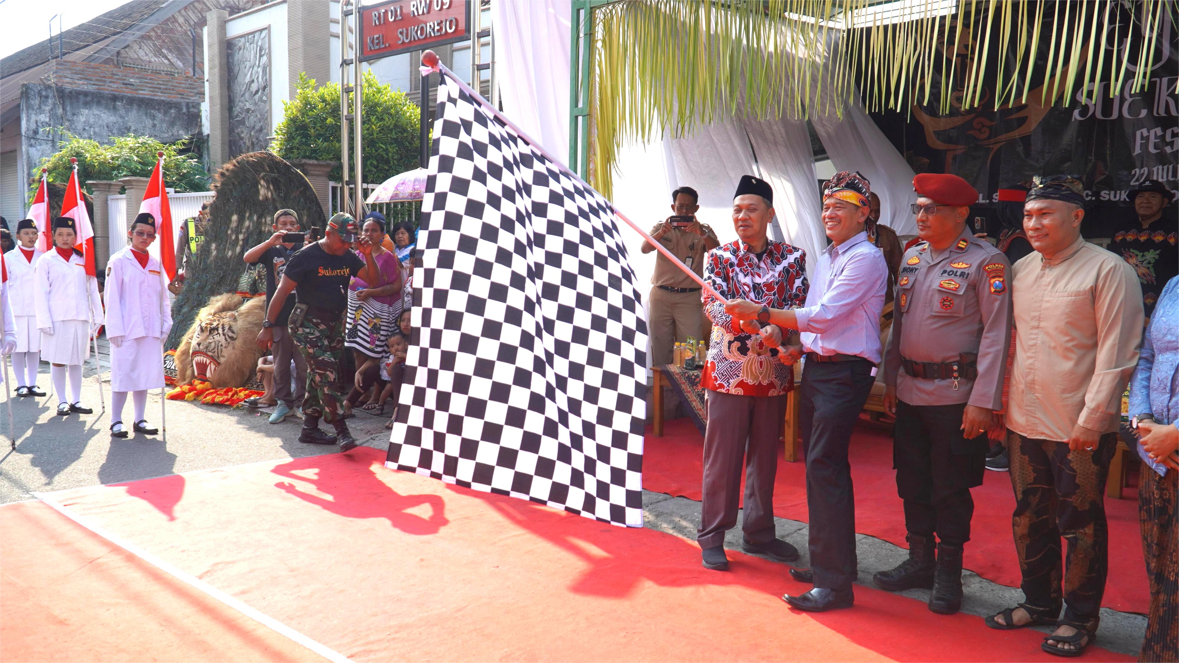 22 Juli 2025 Pemberangkatan Pawai Budaya  EYANG SOEKOPATI FEST#3 Kelurahan Sukorejo