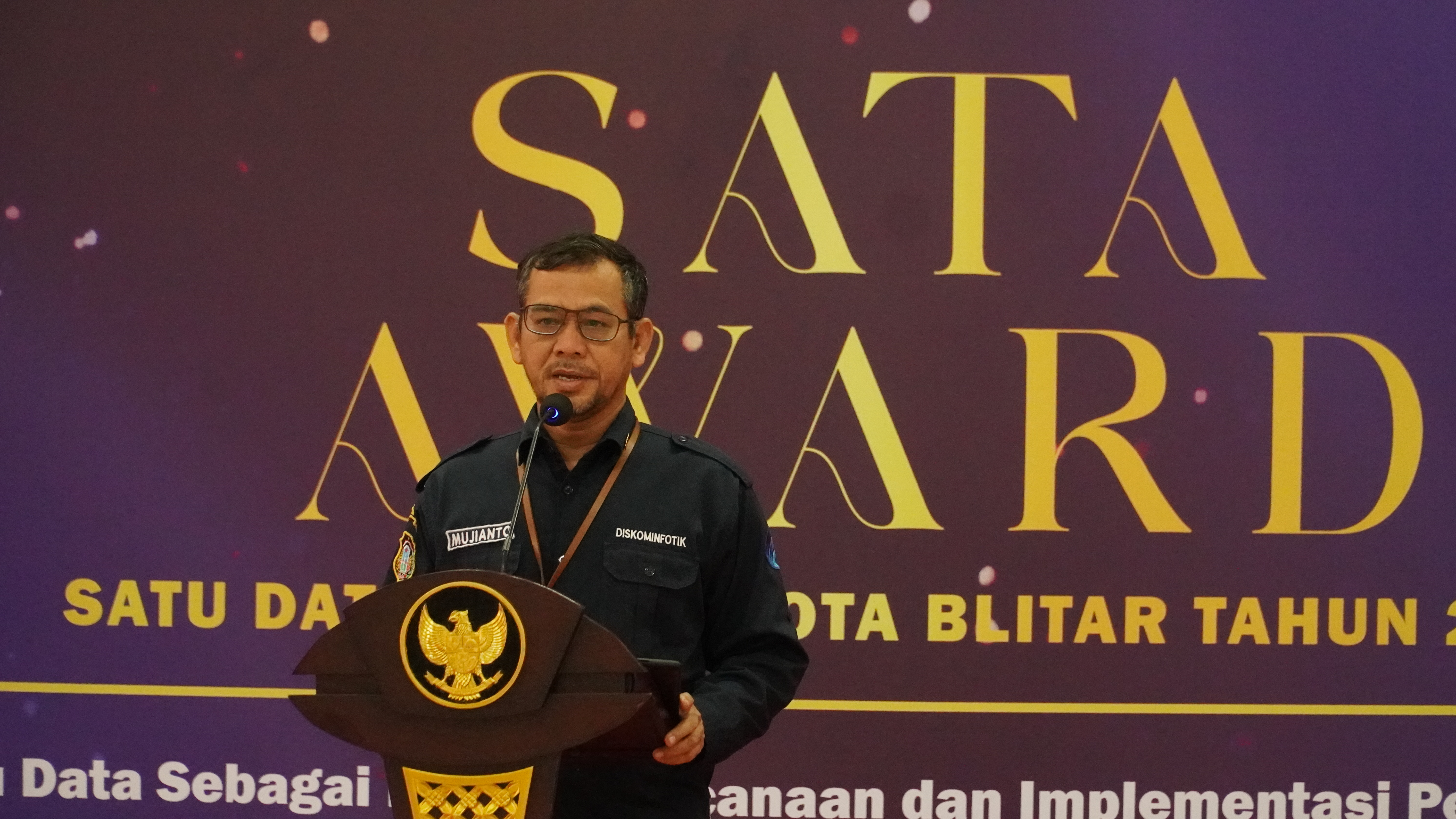 26 November 2024 -  Penganugerahan SATU DATA AWARD Kota Blitar Tahun 2024