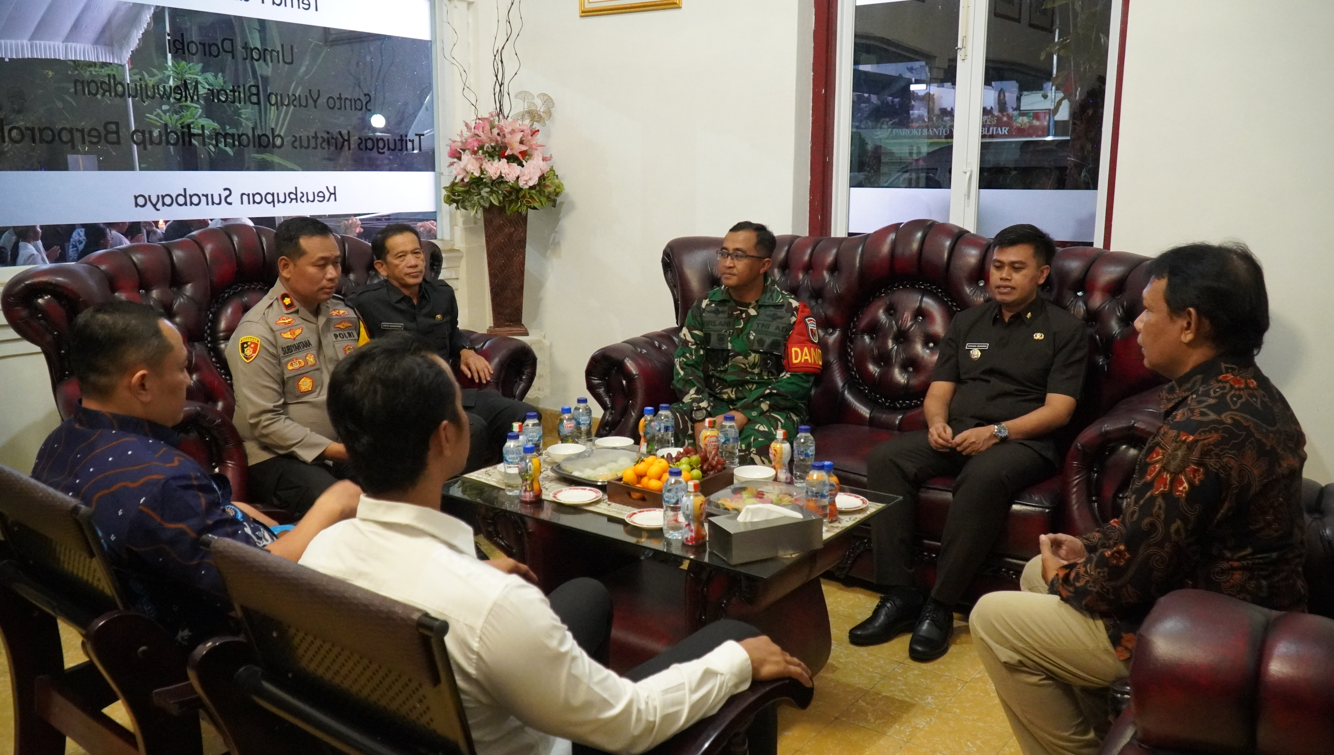 24 Desember 2025 Kunjungan Walikota dan Forkopimda ke Gereja Santa Maria, Gereja Santo Yusuf dan GKJW