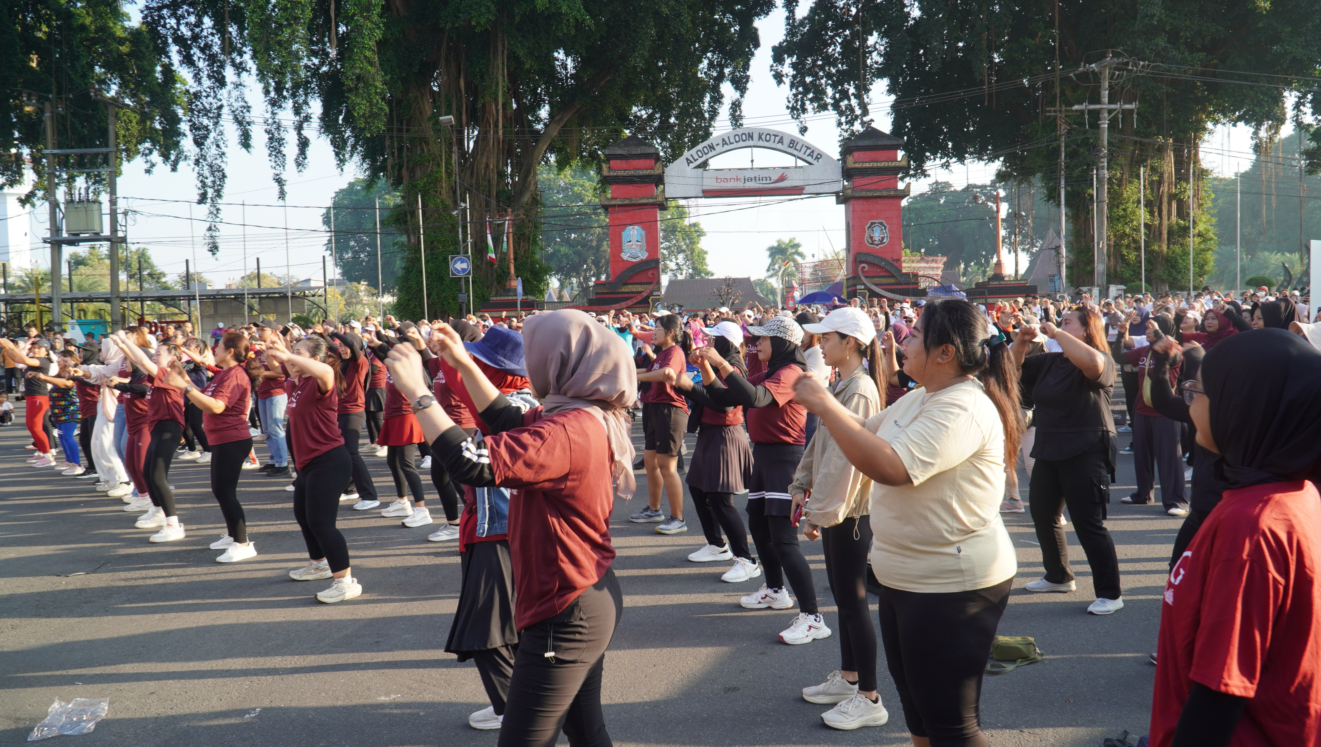 21 September 2025-CAR FRE DAY  (Blitar GEMAS) Senam Bersama ZIN TITIS