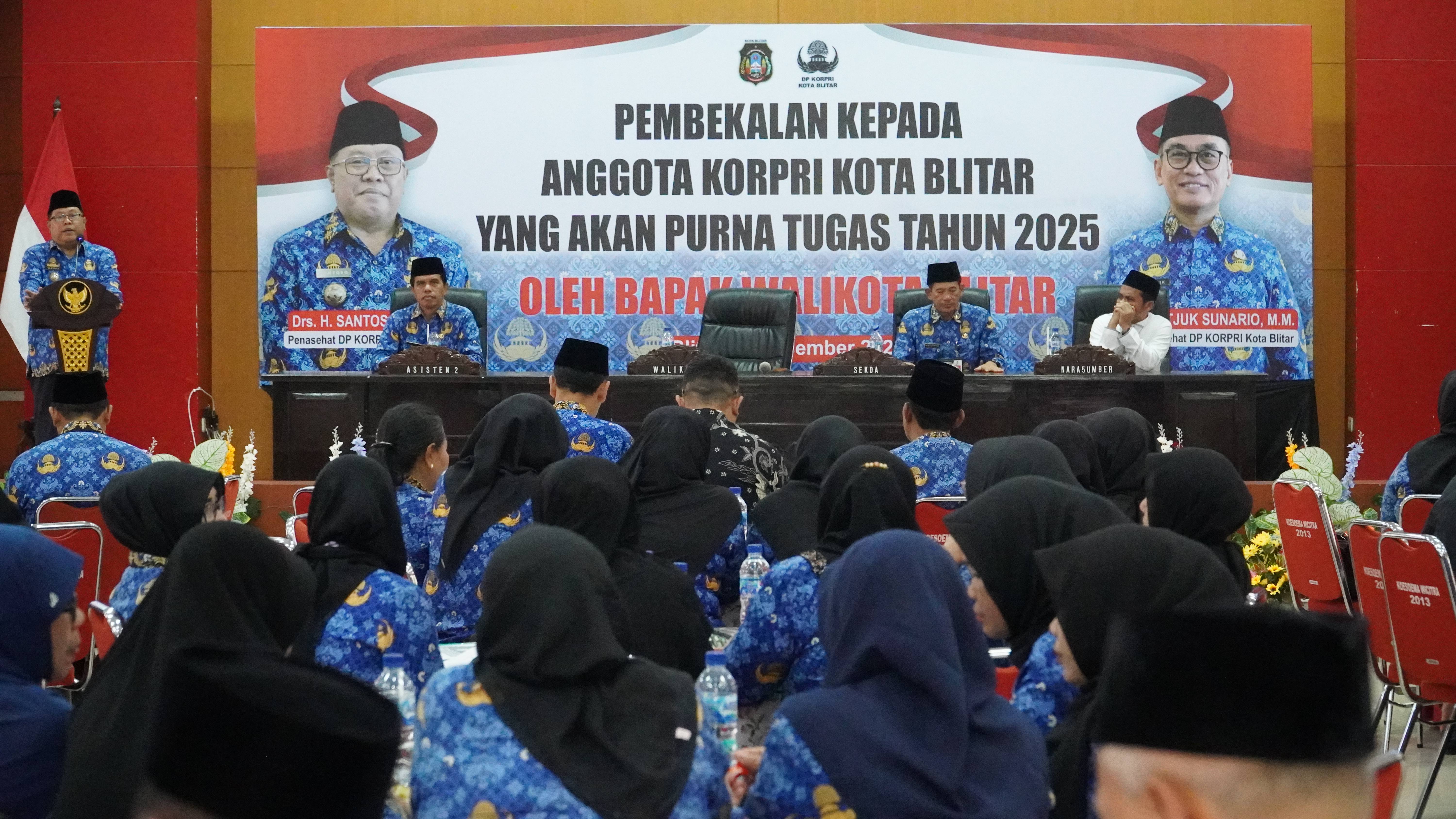 17 Desember 2024 - Pembekalan Anggota KORPRI Kota Blitar yang akan PURNA TUGAS Tahun 2025