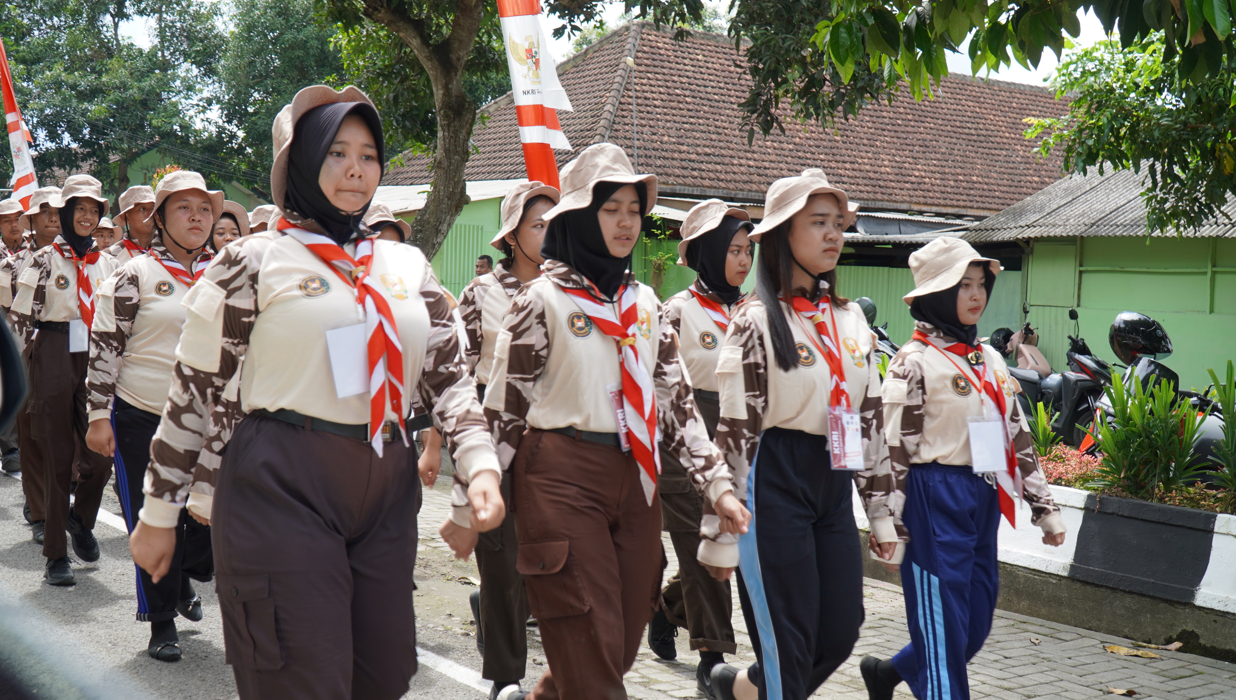 6 Desember 2025 - PERSAMI Korps Kadet Republik Indonesia (KKRI) KODIM 0808 Blitar di Lapangan Markas 511