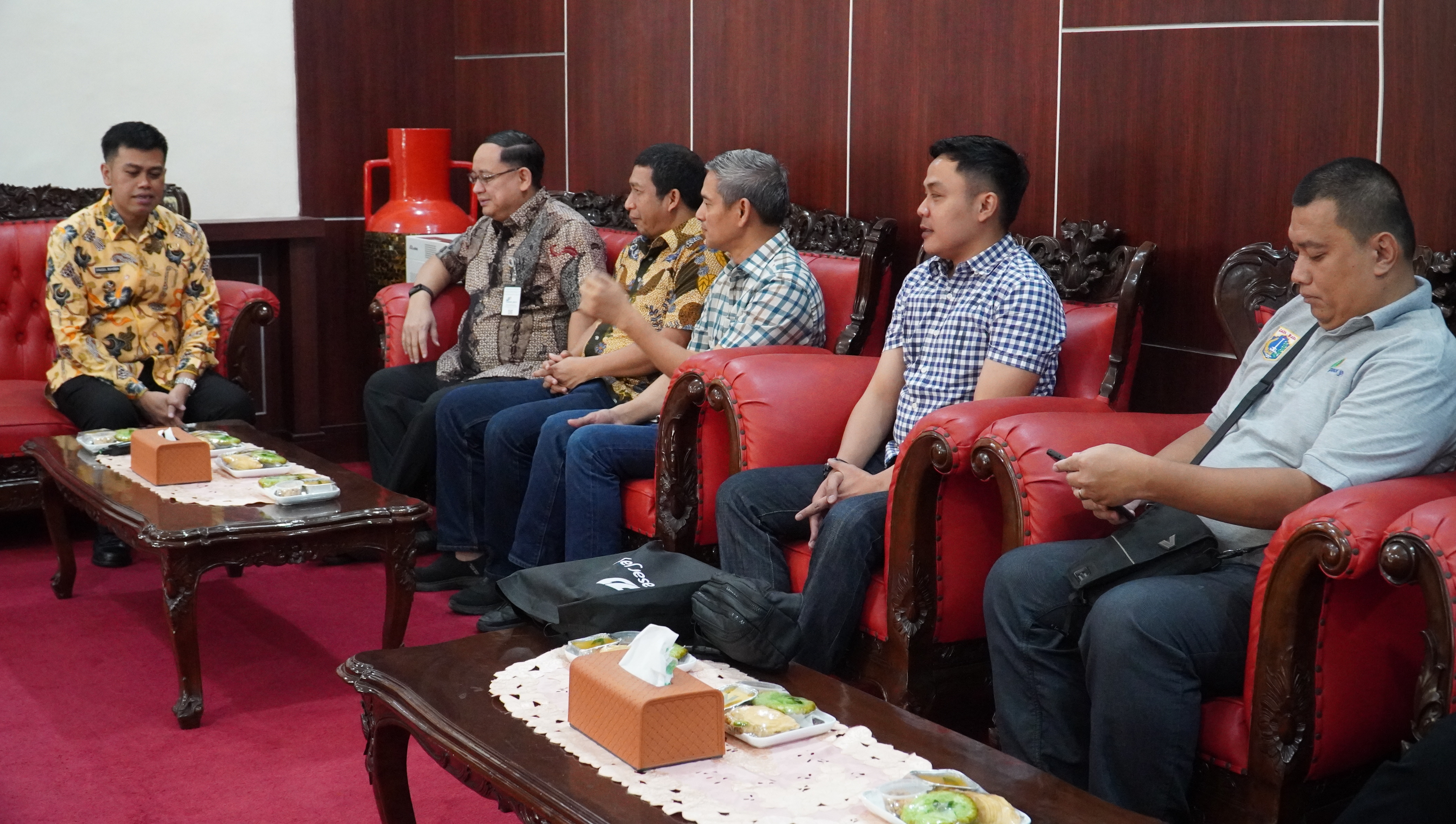 26 September 2025 - Penerimaan Kunjungan DIRUT PERUMDA PASAR JAYA Prov.DKI Jakarta