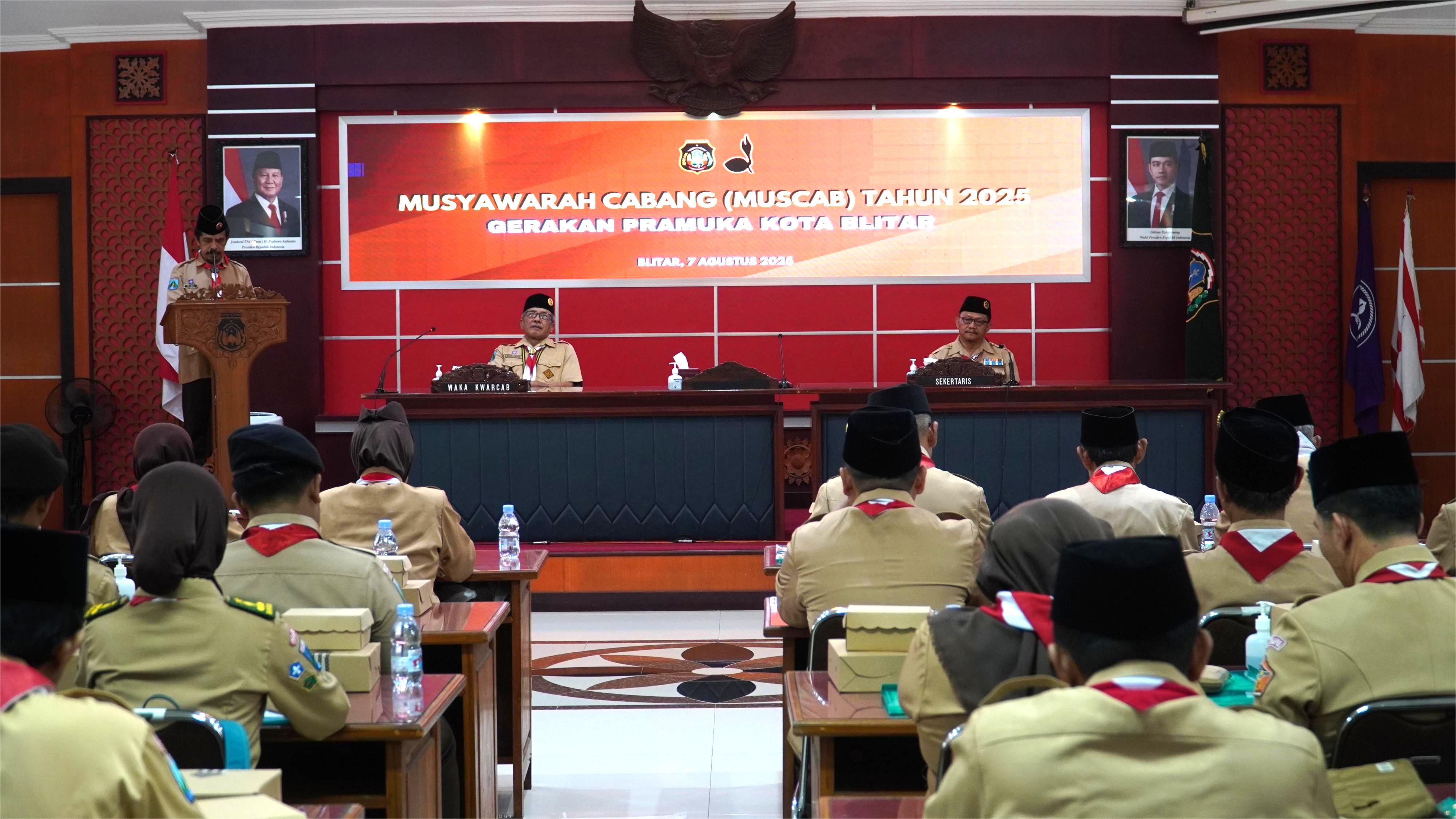 Agustus 2025 Pembukaan MUSCAB Tahun 2025 Gerakan Pramuka Kota Blitar