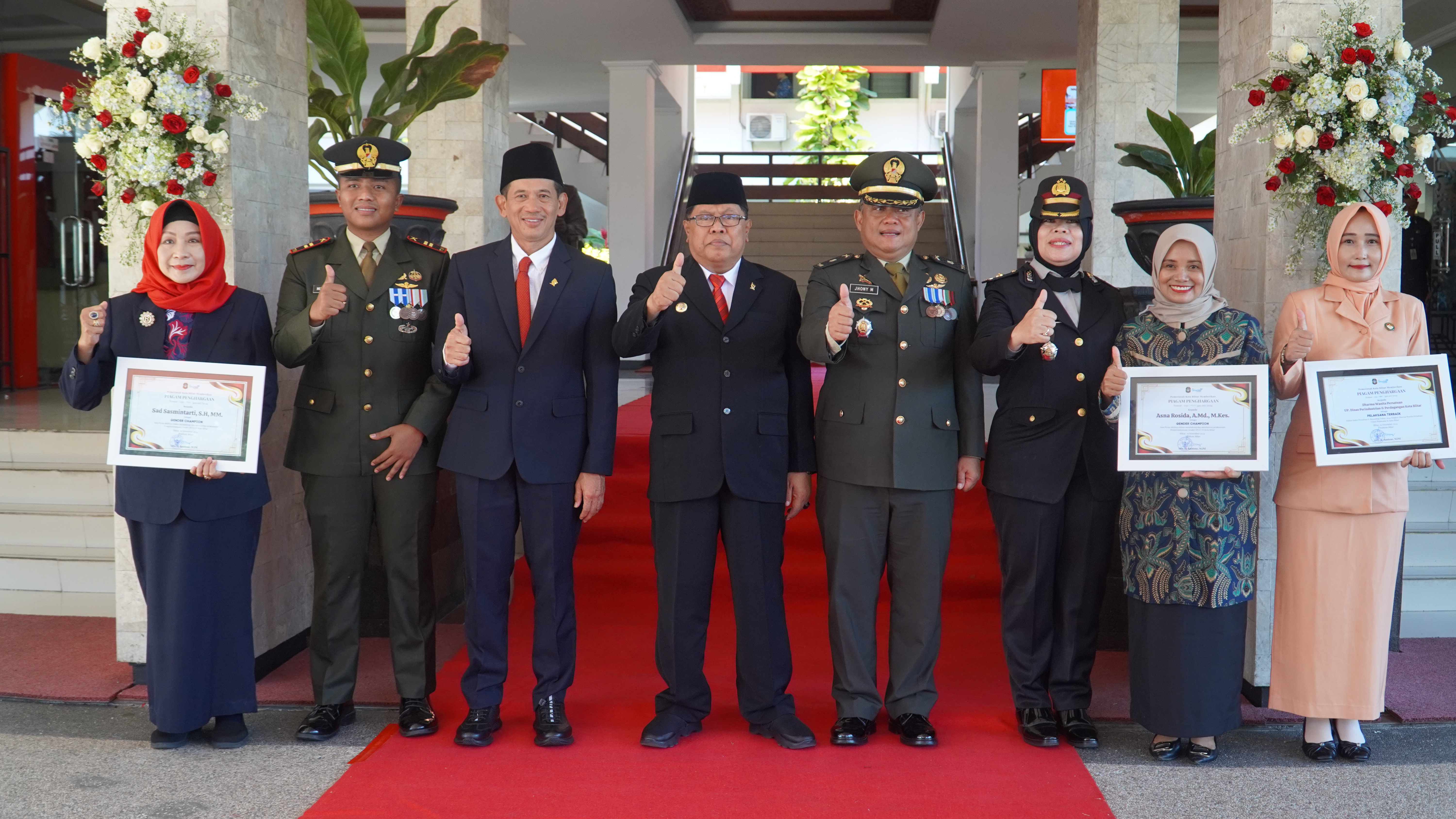 19 Desember 2024 - Upacara Peringatan HARI BELANEGARA Ke-76 &amp;amp; HARI IBU Ke-96 Pemkot Blitar Tahun 2024