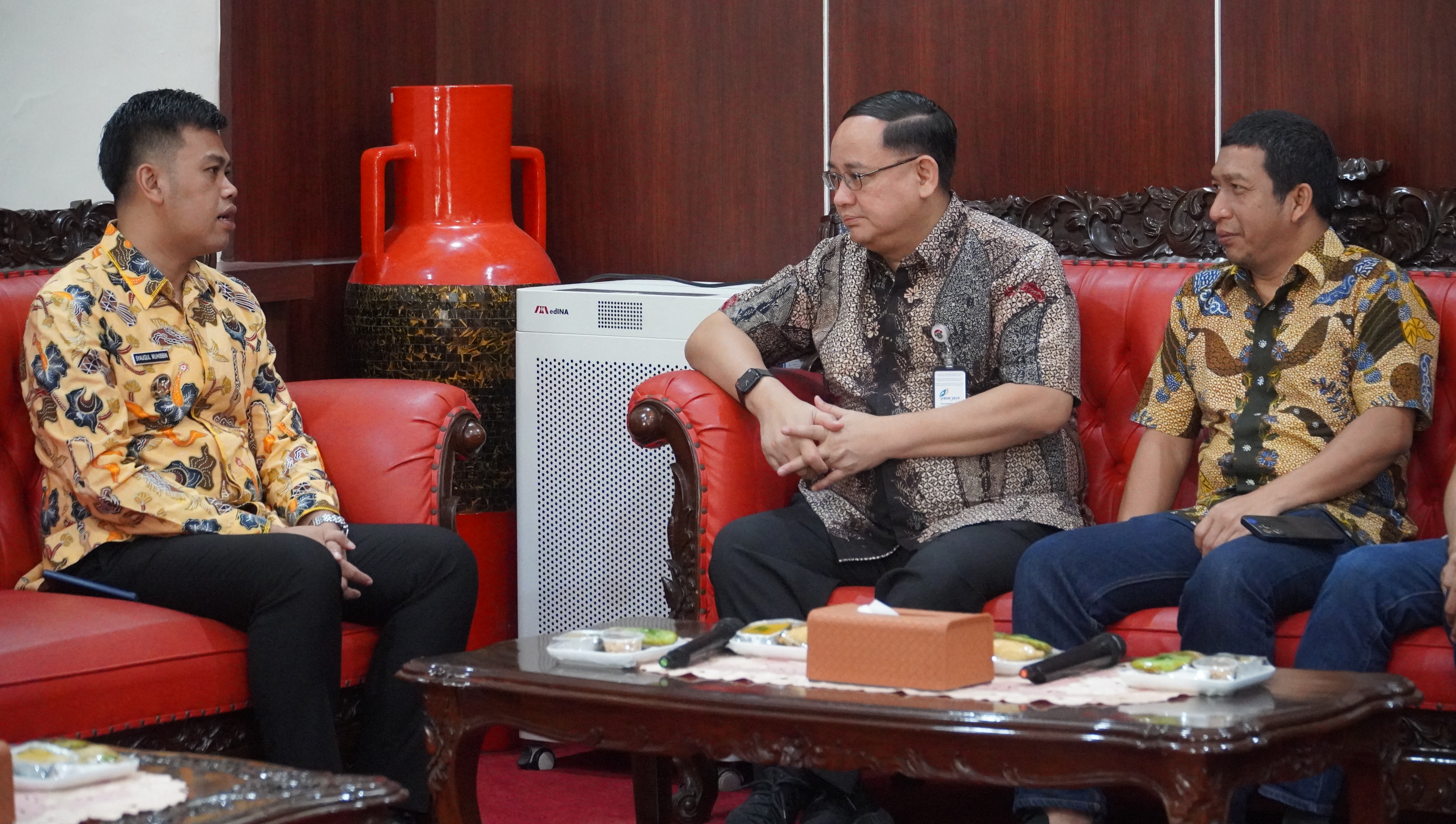 26 September 2025 - Penerimaan Kunjungan DIRUT PERUMDA PASAR JAYA Prov.DKI Jakarta