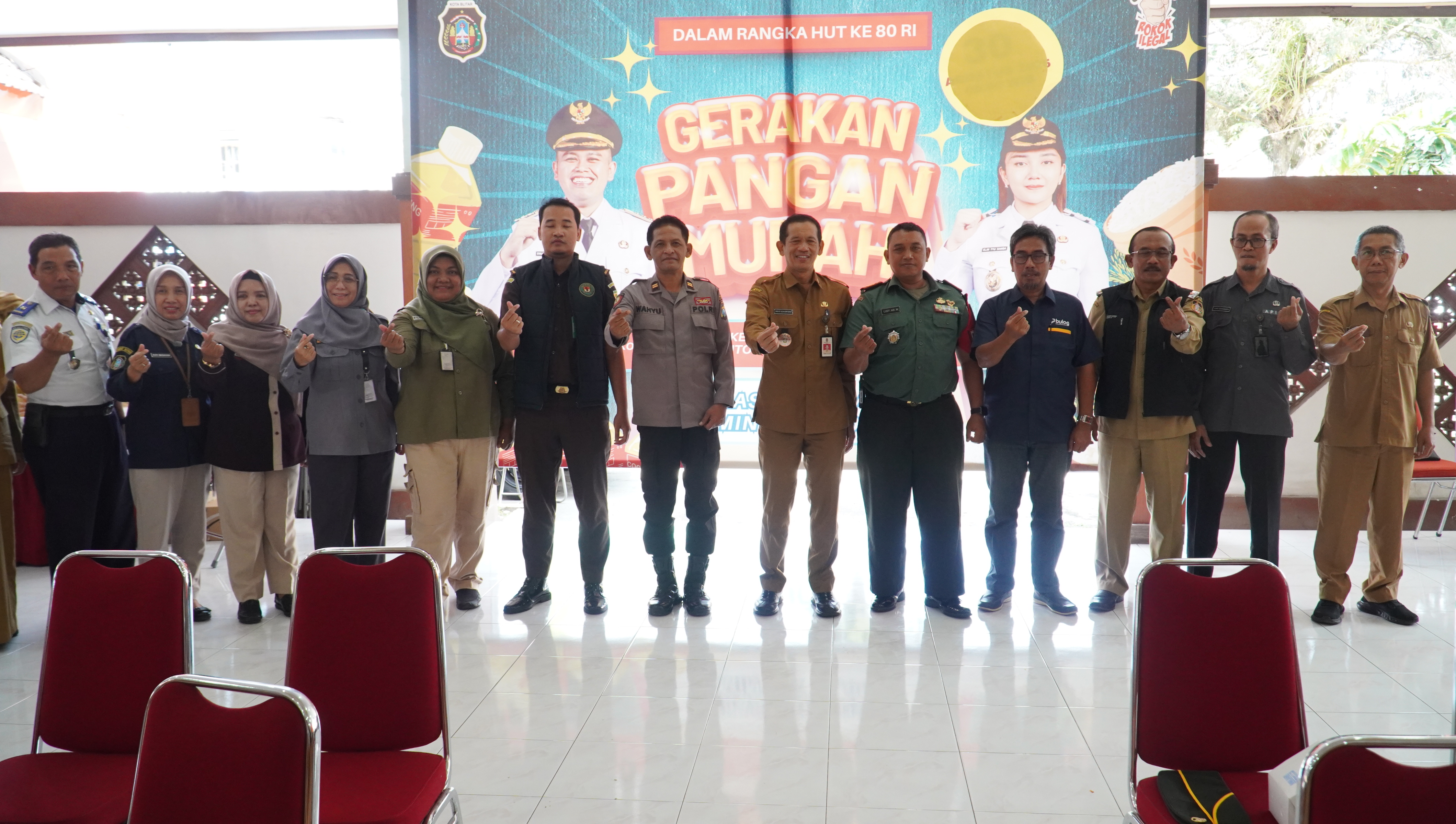 23 September 2025- Seremoni Vidio Conference Gerakan Pangan Murah (GPM) Serentak di Jawa Timur Tahun 2025