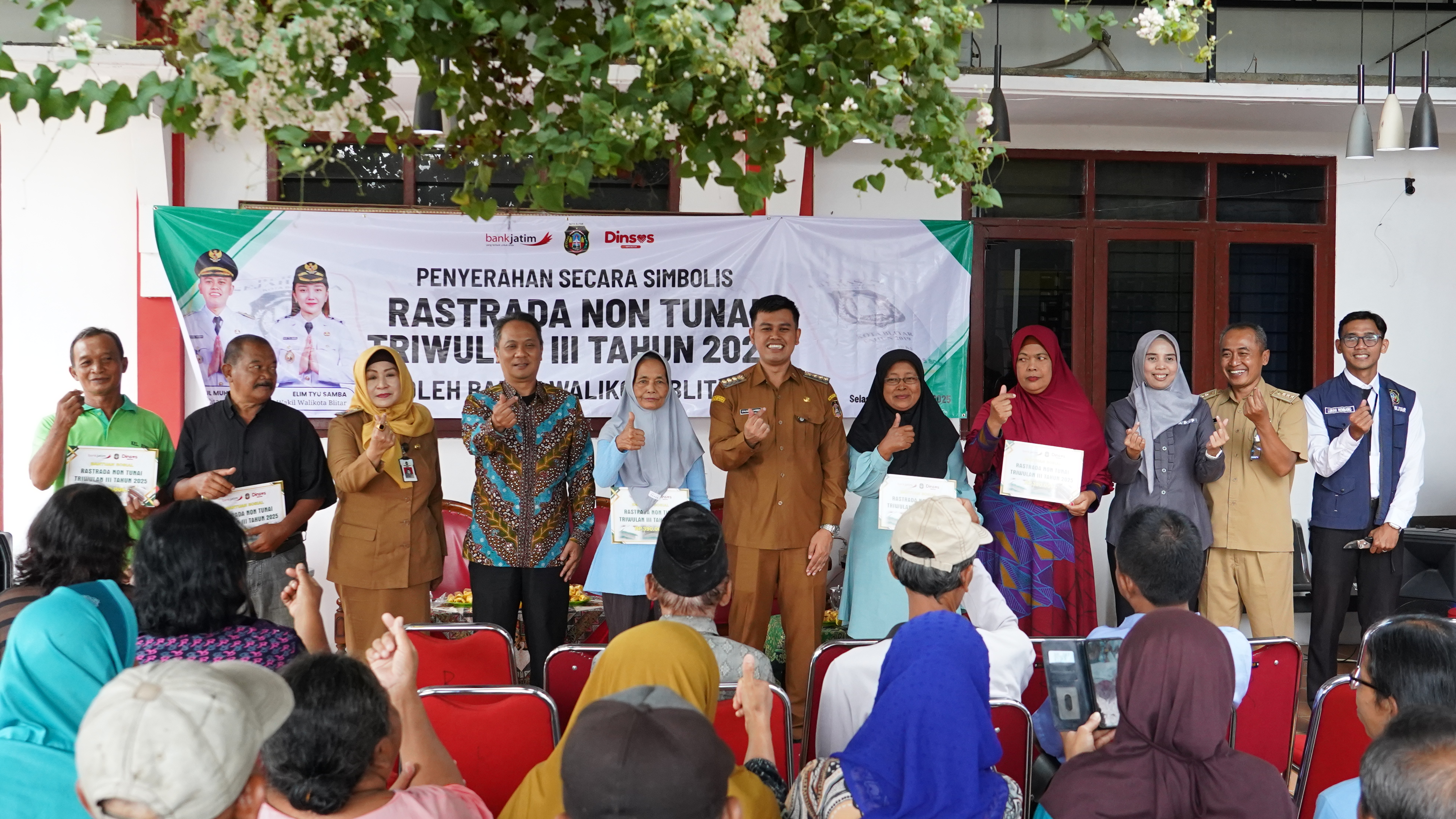 30 September 2025- Penyaluran RASTRADA NON TUNAI 3wulan Tahun 2025 (Kel.Rembang, Kel.Blitar, Kel.Kauman)