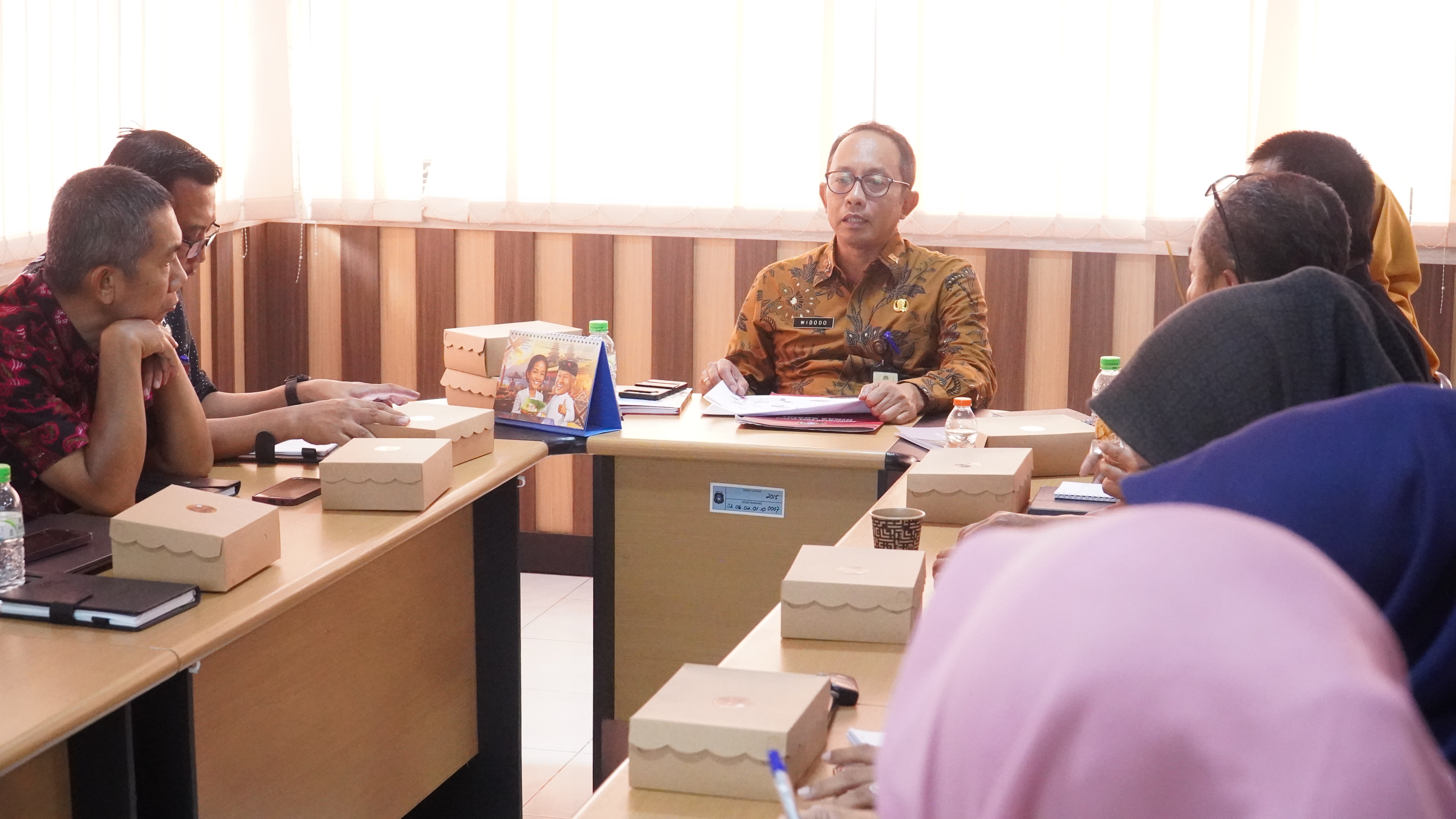 21 Mei 2025 - Rakor Persiapan Sekolah Rakyat di ruang rapat Lt 2 BPKAD