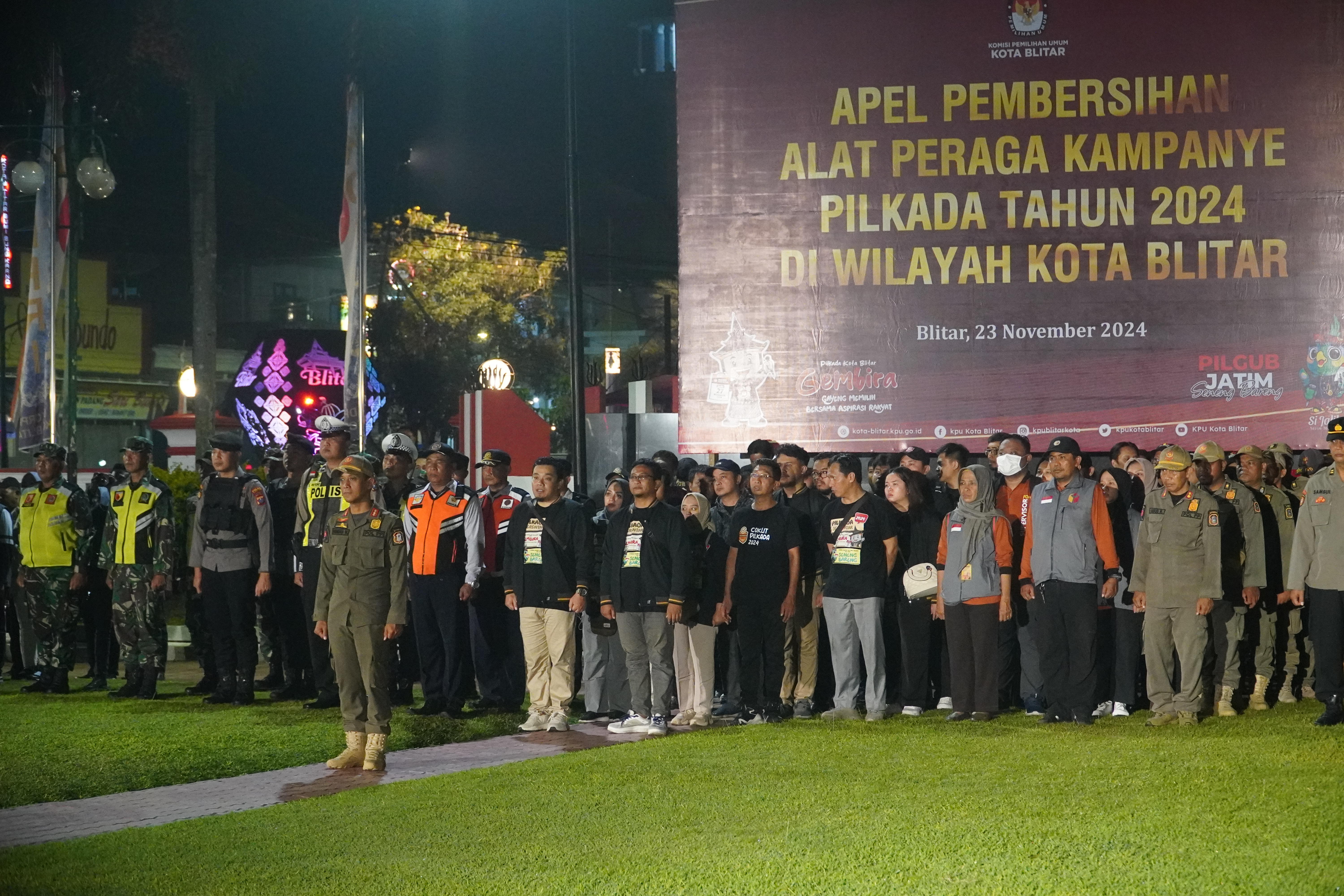 23 November 2024 -  Apel Pembersihan Alat Peraga Kampanye Pilkada 2024