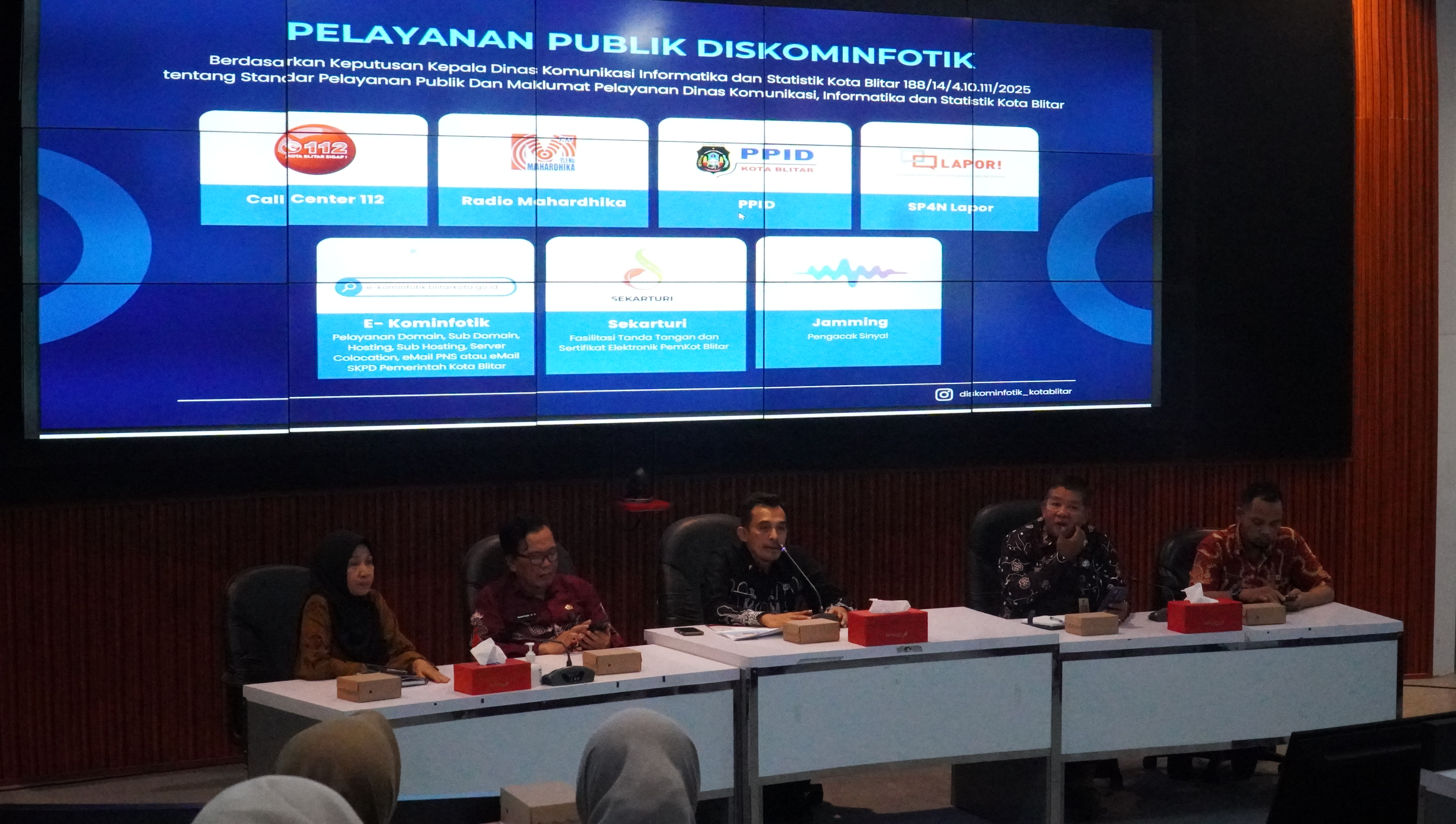 7 November 2025 - Pelaksanaan FORUM KONSULTASI PUBLIK DISKOMINFOTIK