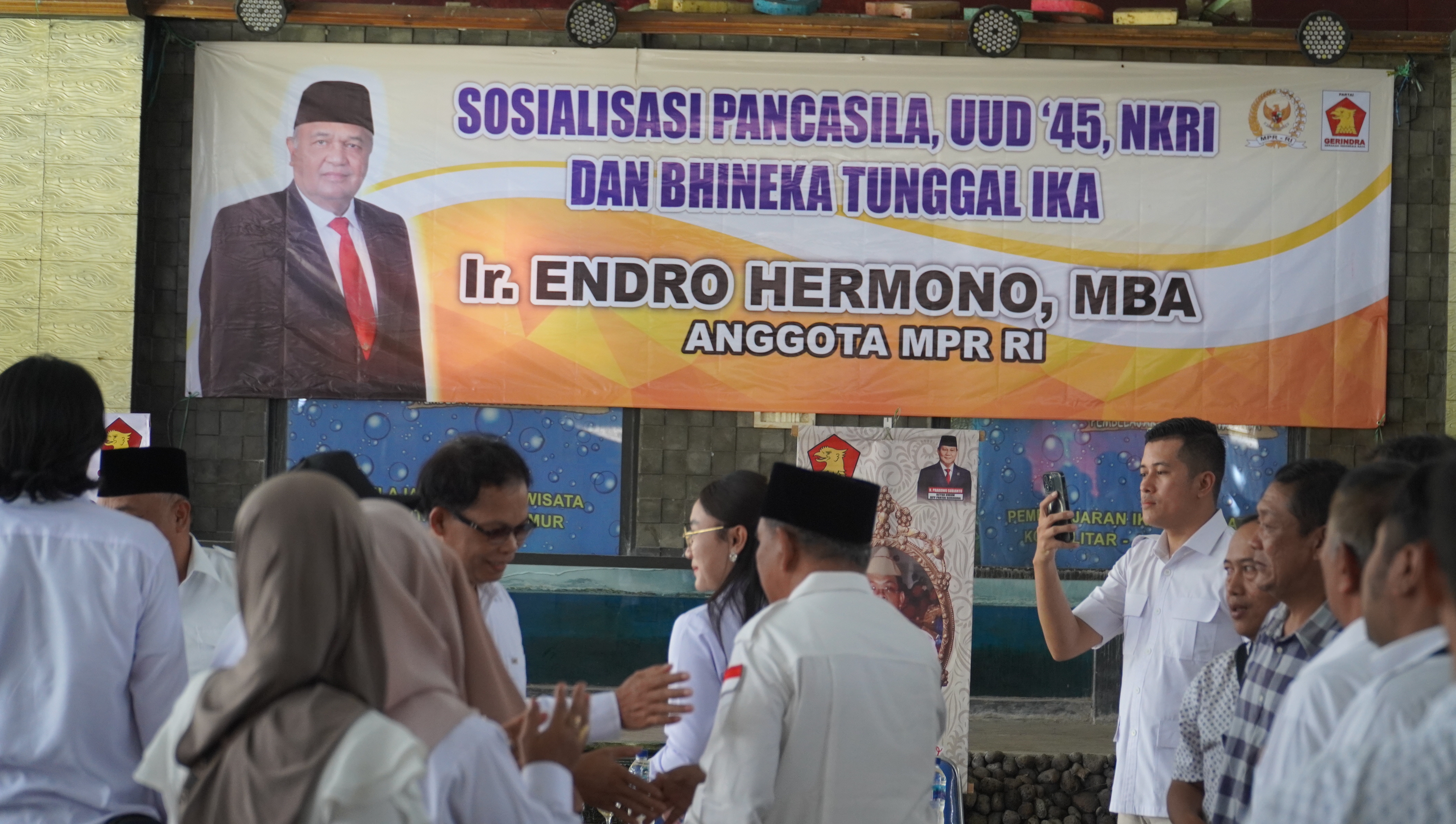 20 September 2025- Sosialisasi Pancasila, UUD 1945, NKRI &amp;amp; Bhineka Tunggal Ika oleh MPR (Bapak Endro Hermono) di Fish Garden