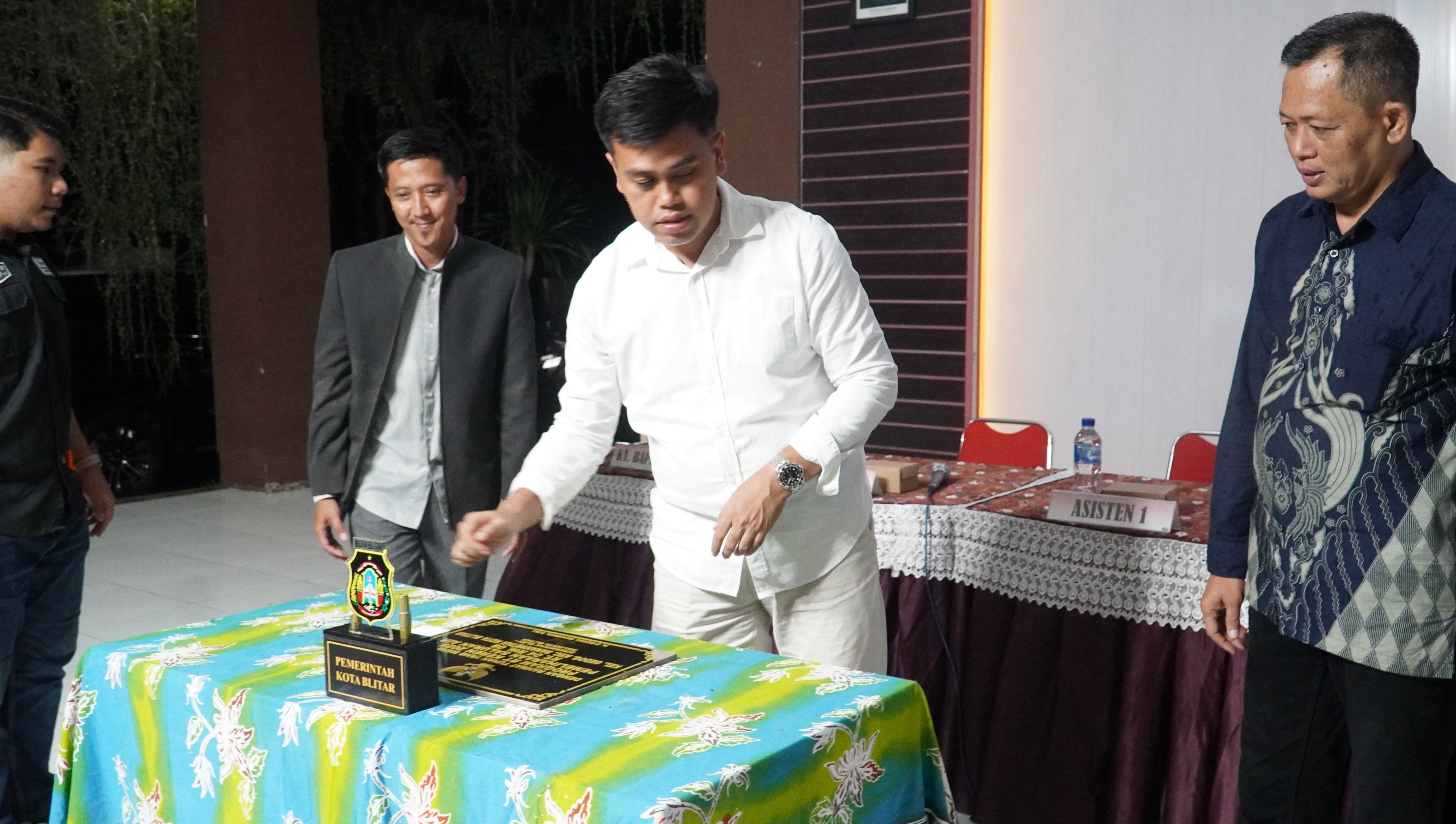 23 November 2025- Sosialisasi arah kebijakan program pembangunan kota blitar tahun 2026 oleh walikota blitar di kel.gedog