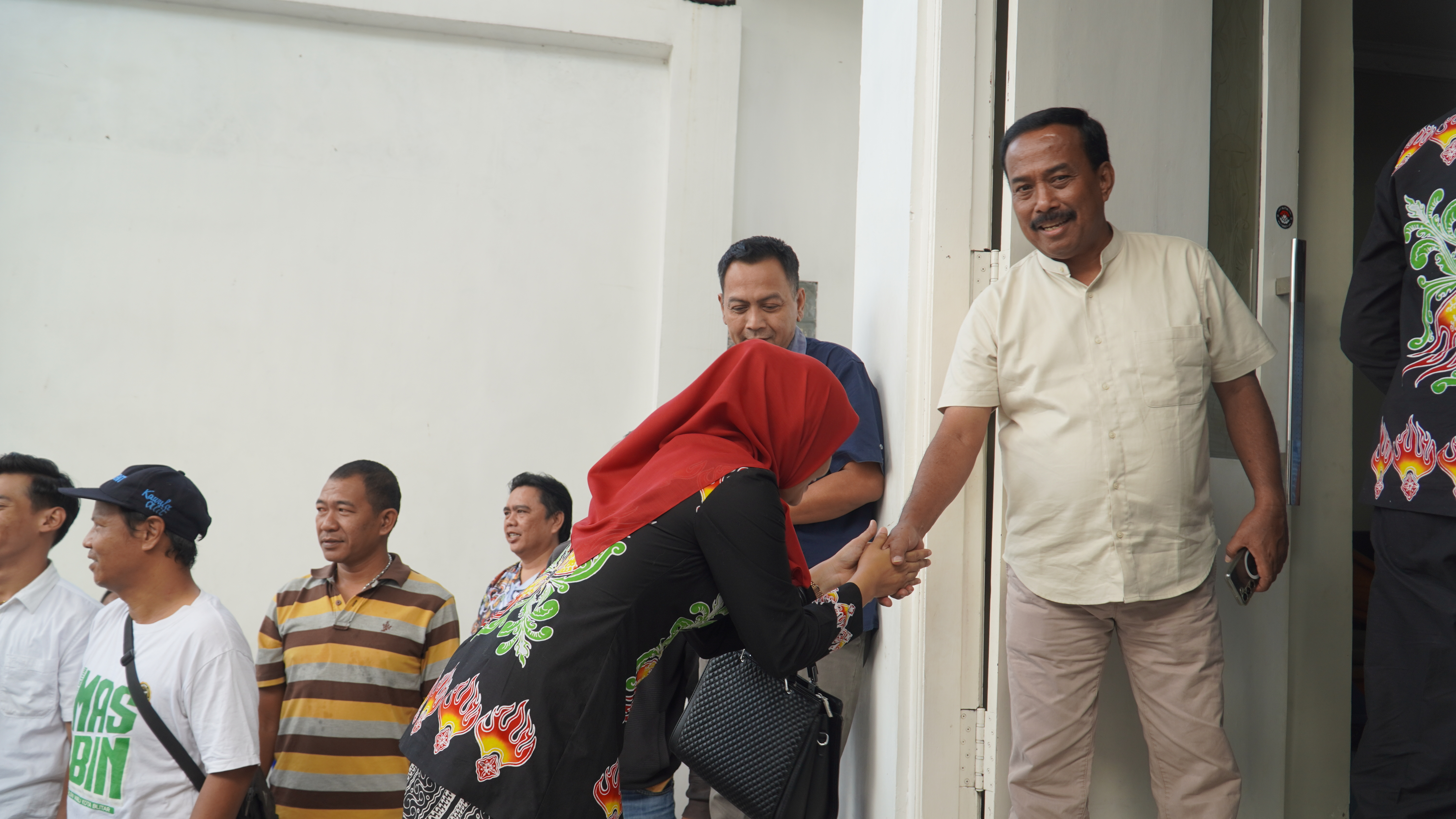 8 April 2025 - Silahturahmi ke  Mantan Walikota Blitar ( Pak Samanhudi Anwar &amp;amp; Pak Santoso )