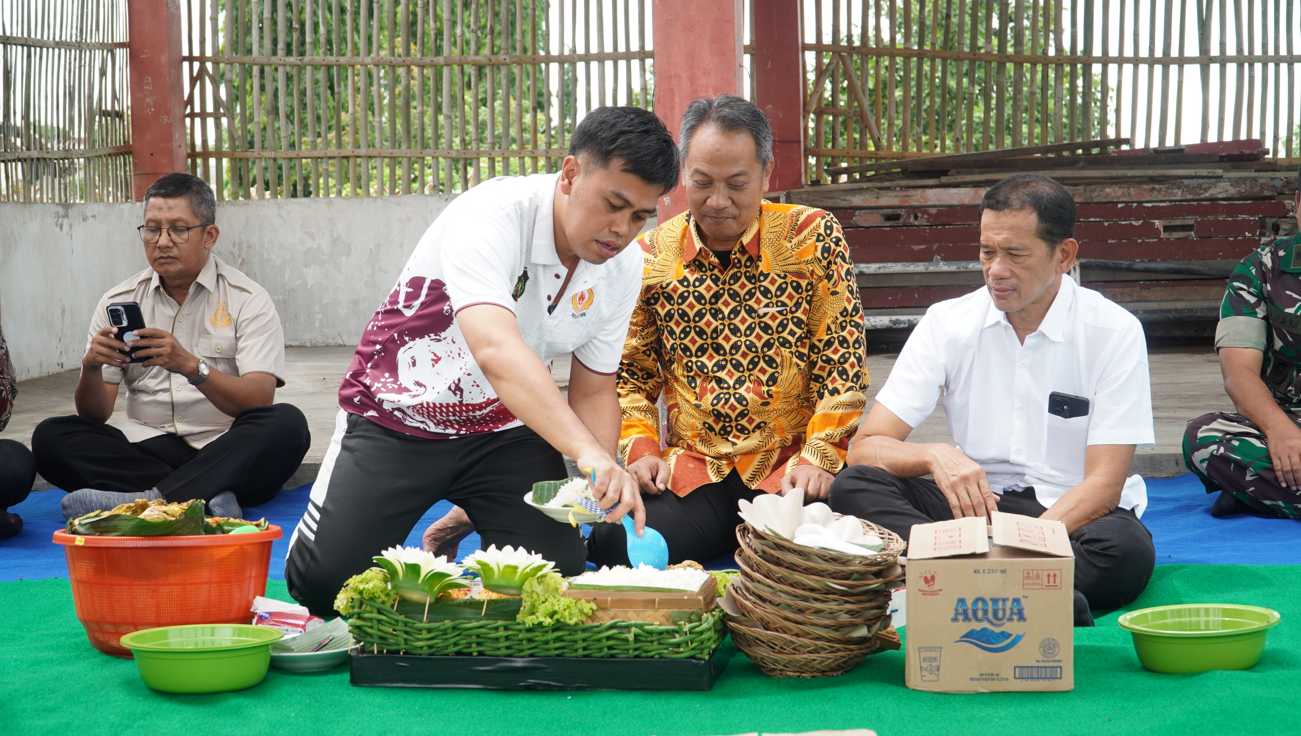 22 November 2025- Kenduri Bersih Bumi dalam rangka Persiapan Lahan Pembangunan Sekolah Rakyat di Kota Blitar  (lahan di barat Auits Center)