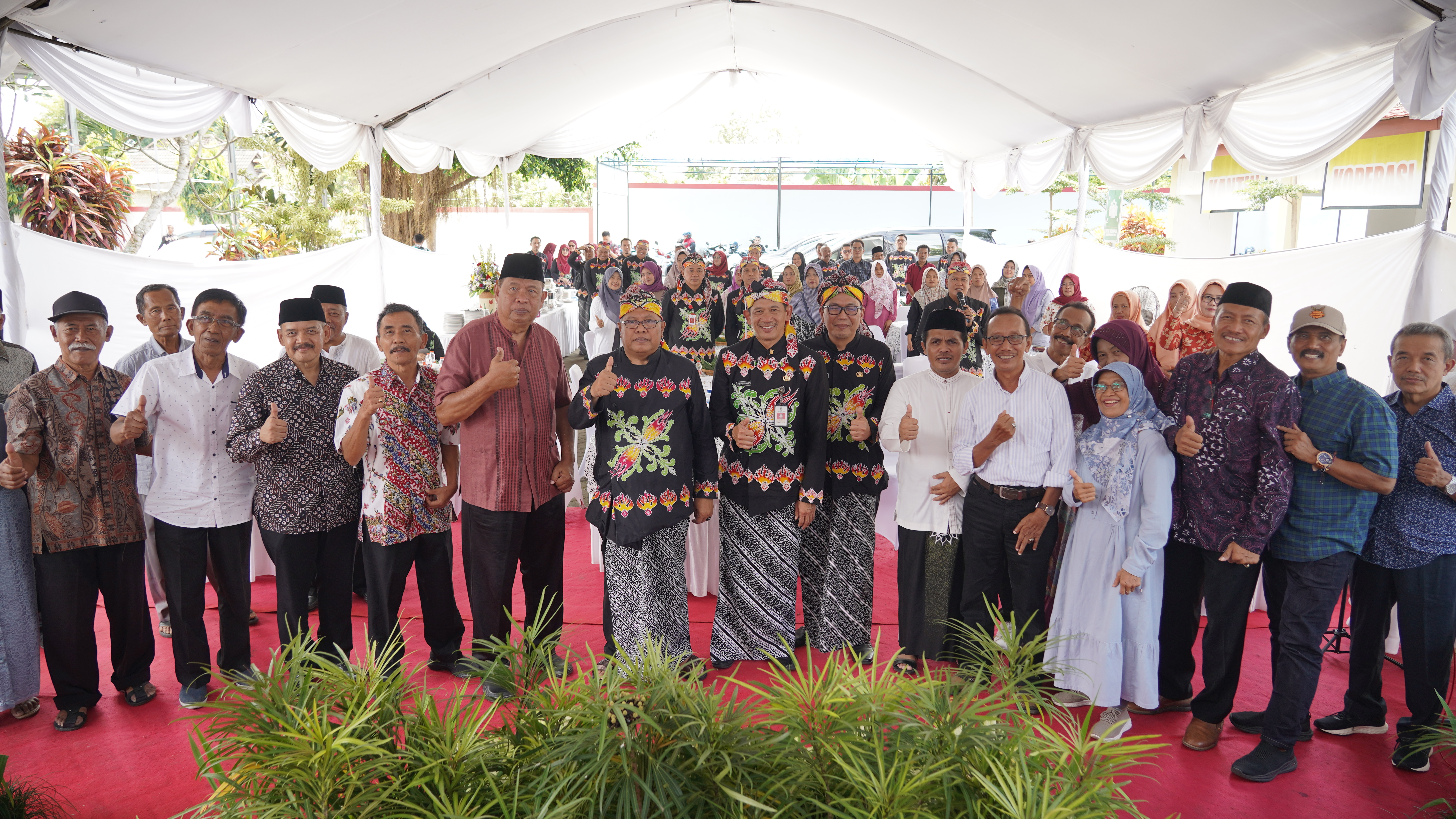 2 Januari 2024 - Doa Bersama DISPENDUKCAPIL dengan PURNA ASN &amp; Warga Sekitar