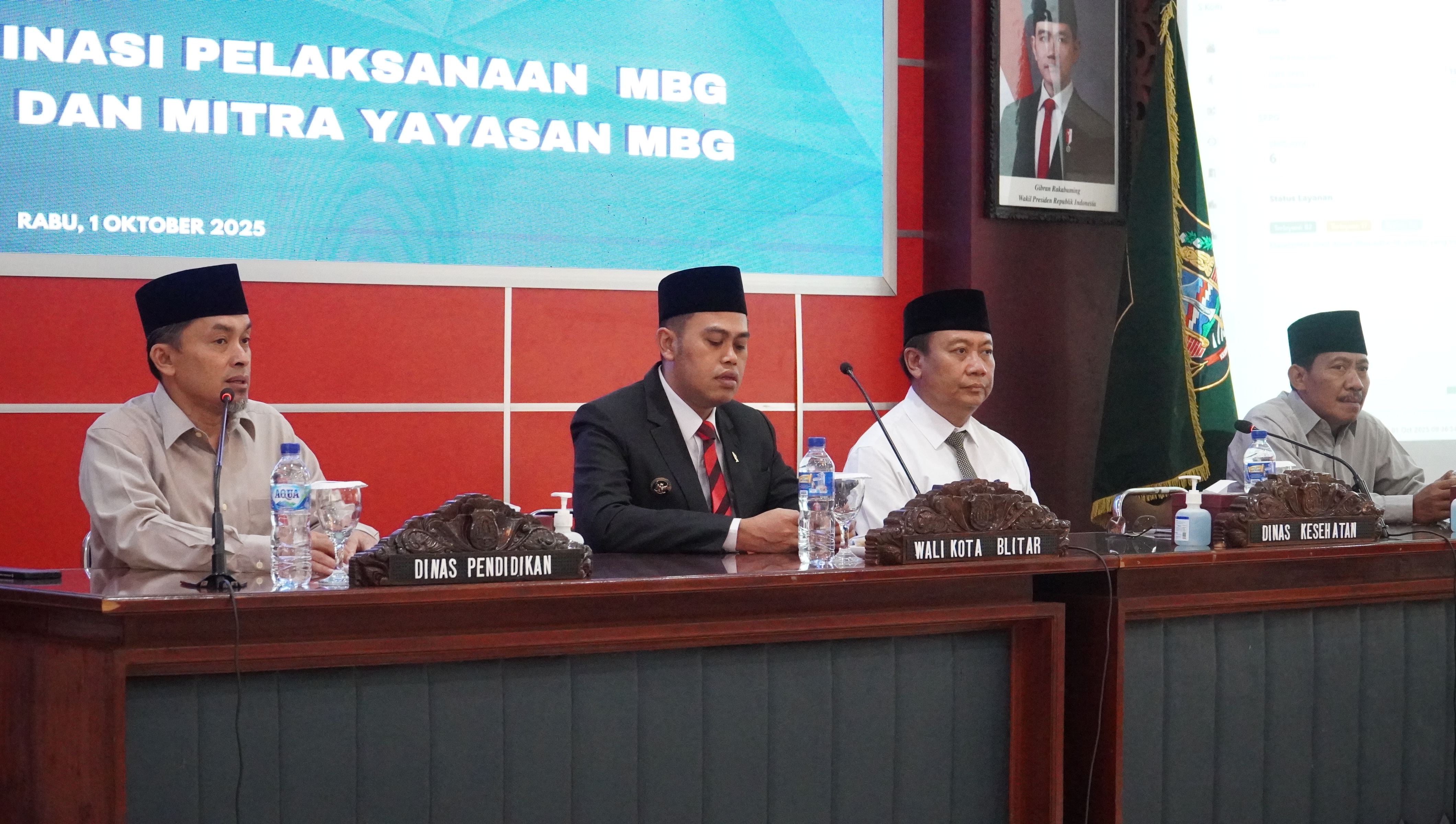 1 Oktober 2025- Rakor Pelaksanaan MBG bersama KMP &amp;amp; Mitra Yayasan MBG