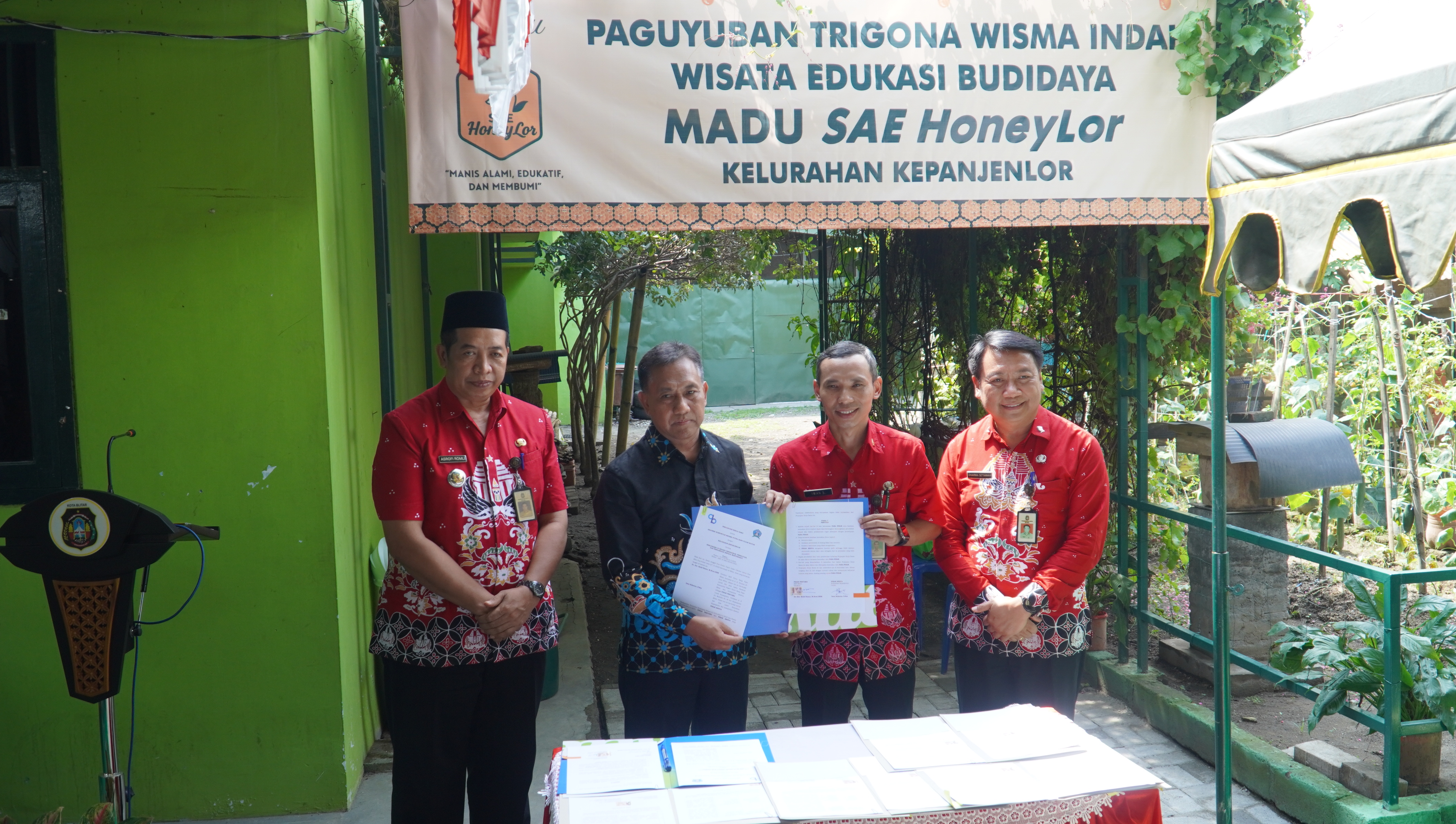 30 Oktober 2025 - Launching MADU SAE di Balai RW 06 Perumahan Wisma Indah Kota Blitar