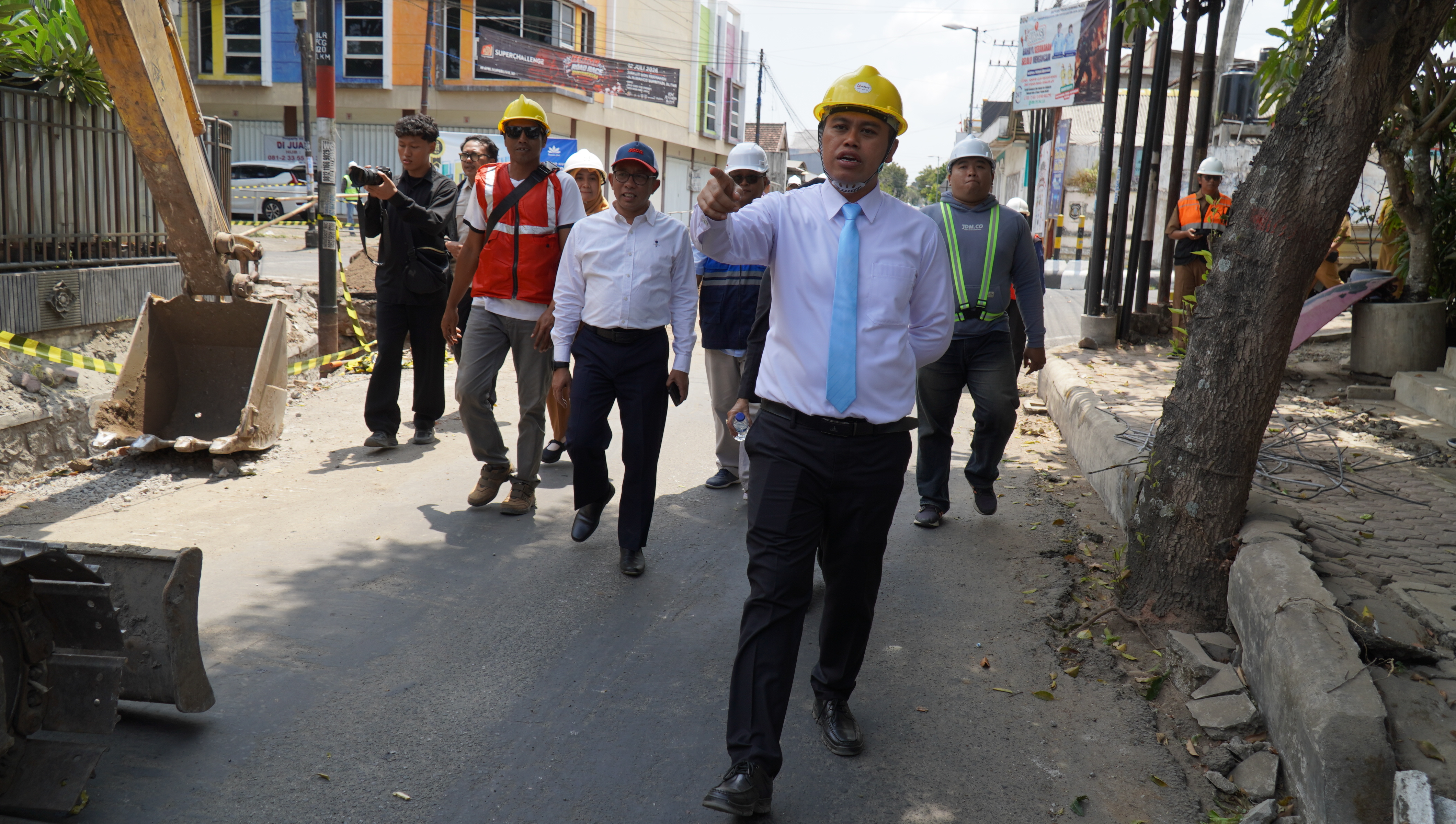 7 September - 2026 Monitoring Proyek Pembanguna Saluran Air di Jl.Hasanudin