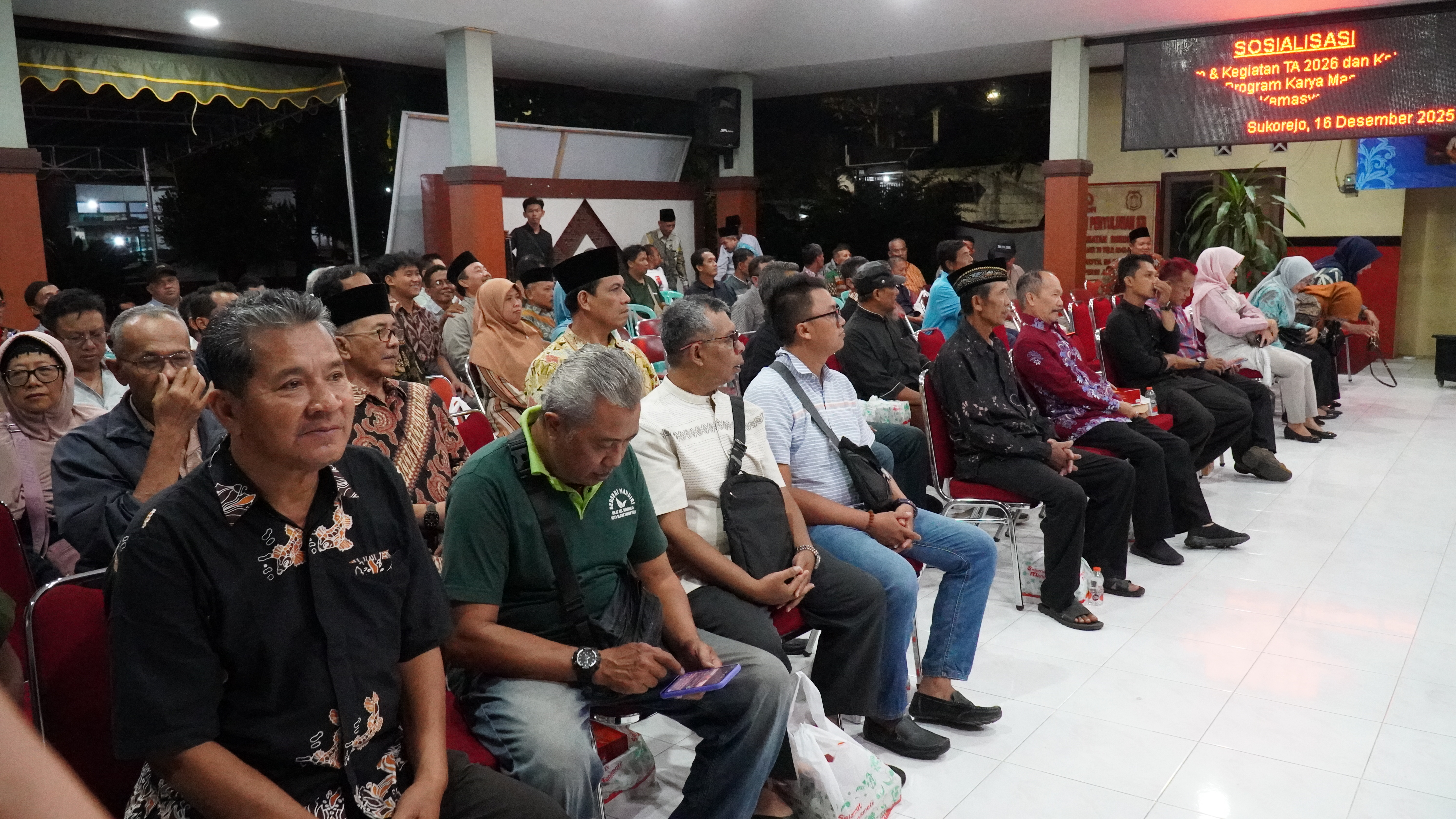 16 Desember 2025- Sosialisasi Program &amp;amp; Kegiatan Kota Blitar Tahun 2026 di Balai Kec.SUKOREJO
