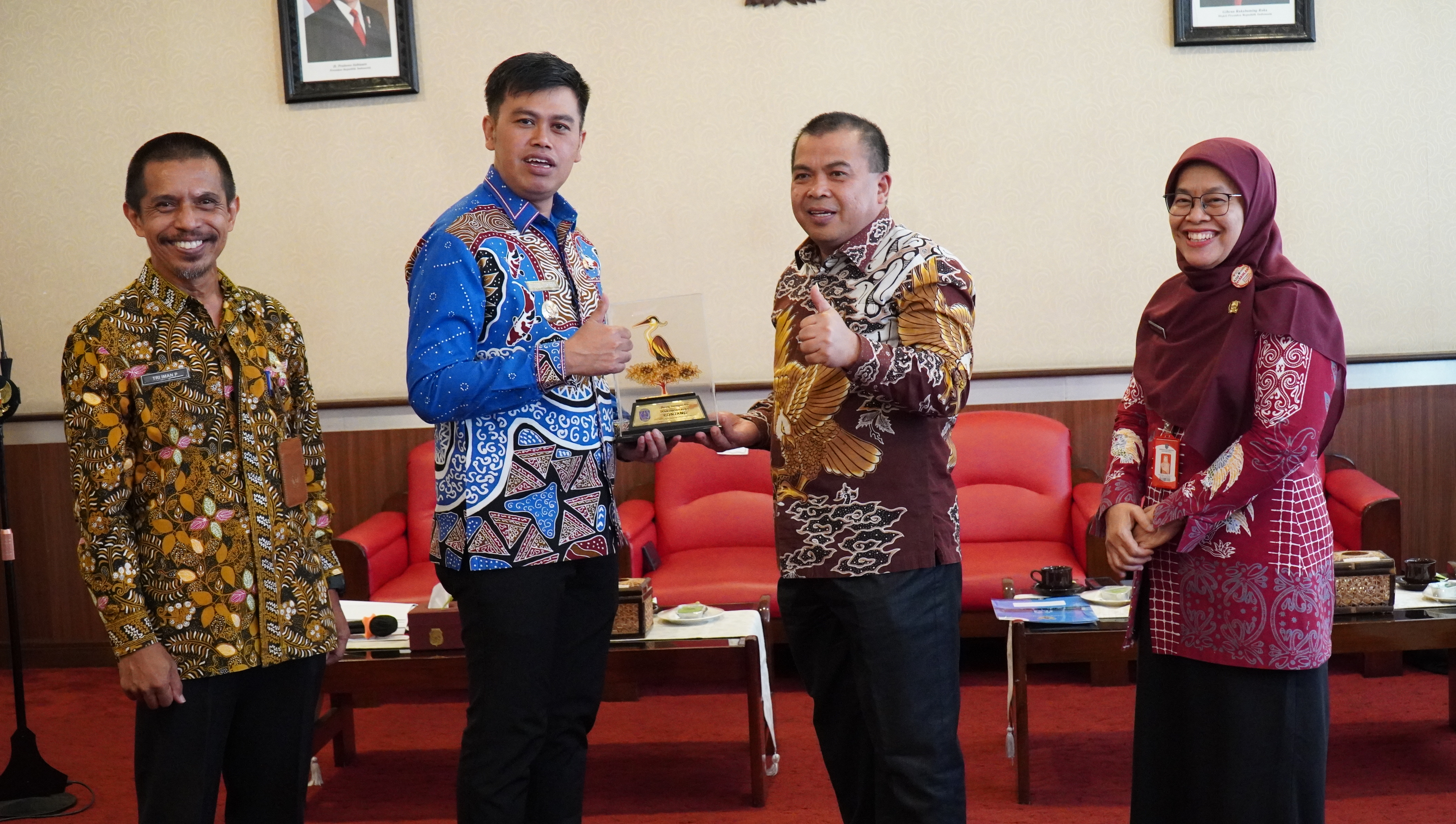 Penerimaan Kunker Pemkot Bontang