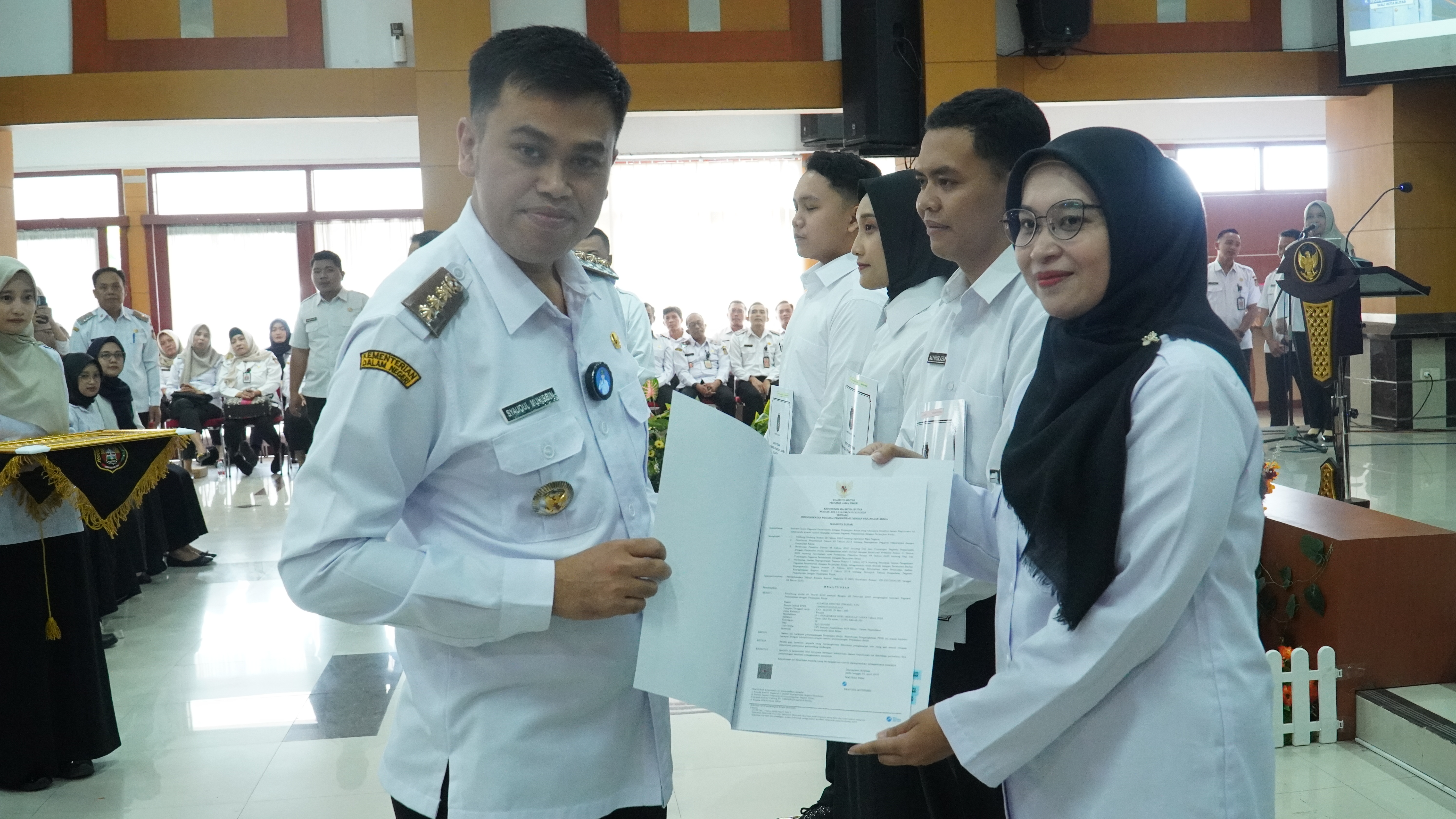 30 April 2025 - Penyerahan SK CPNS dan PPPK