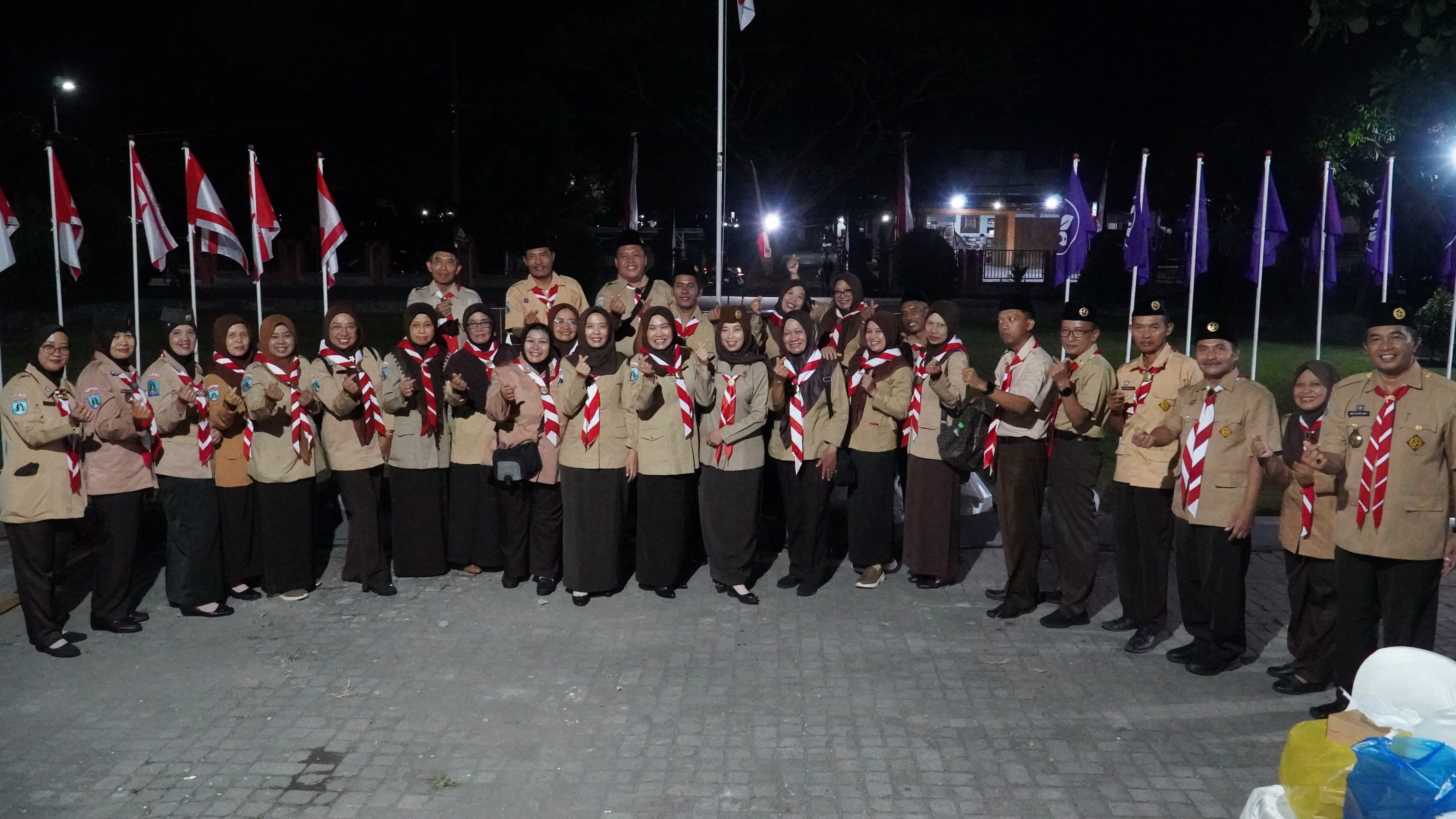 13 Agustus Ulang Janji &amp;amp; Tasyakuran HARI PRAMUKA K-64 Tahun 2025 di Kwarcab Gerakan PramukaKota Bltar