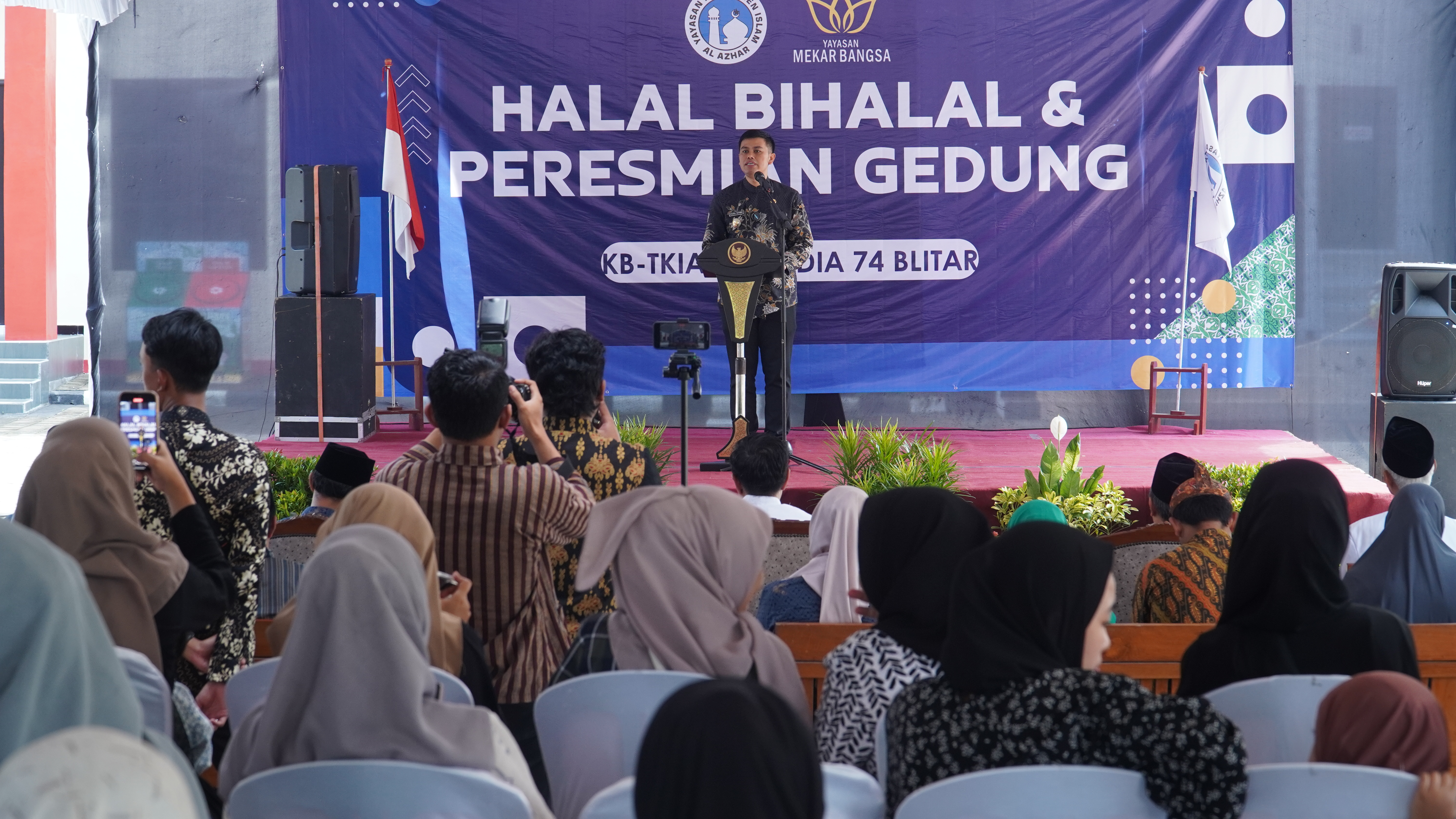 10 April 2025 - Halal bihalal  Peresmian Gedung KB-TK ISLAM AL AZHAR 67 Blitar di Jl.DI Panjaitan 63 Ngadirejo
