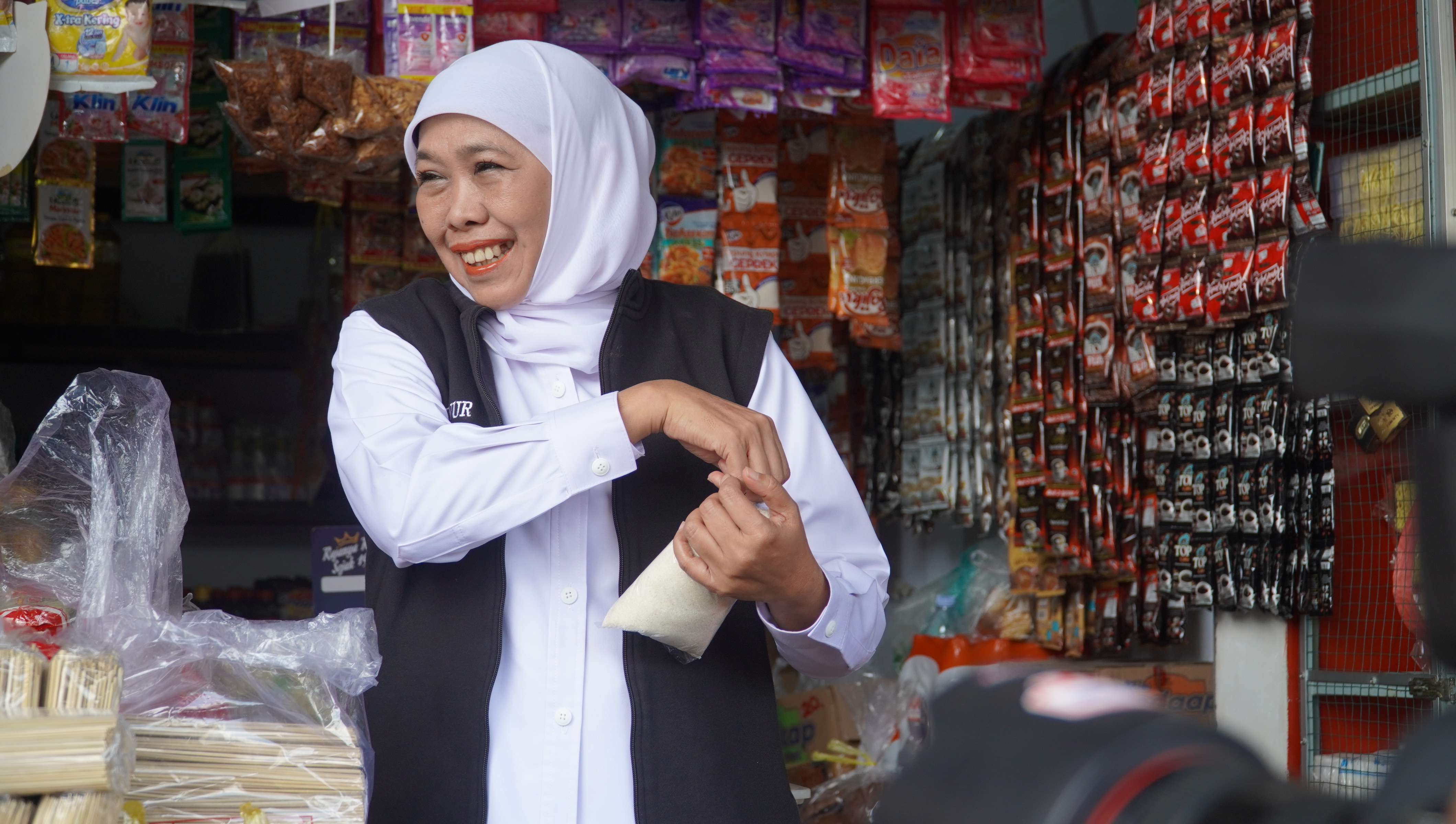 26 Agusus 2025- Menerima Kunjungan Gubenur Jatim di Pasar PON