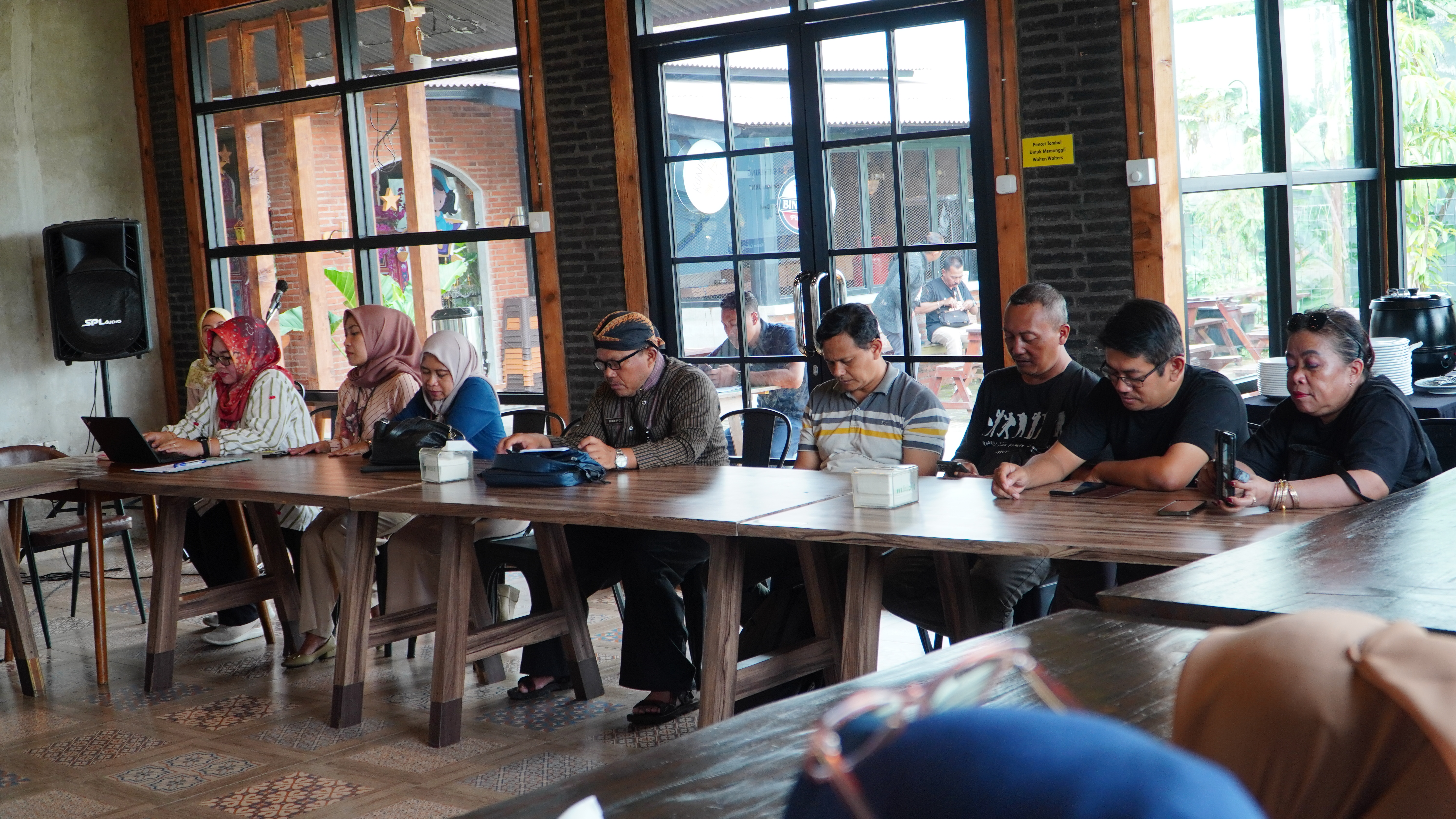 Media Gathering &amp;amp; Sehat Bersama JKN&amp;amp; di Warung Koening jl.Mastrip 49