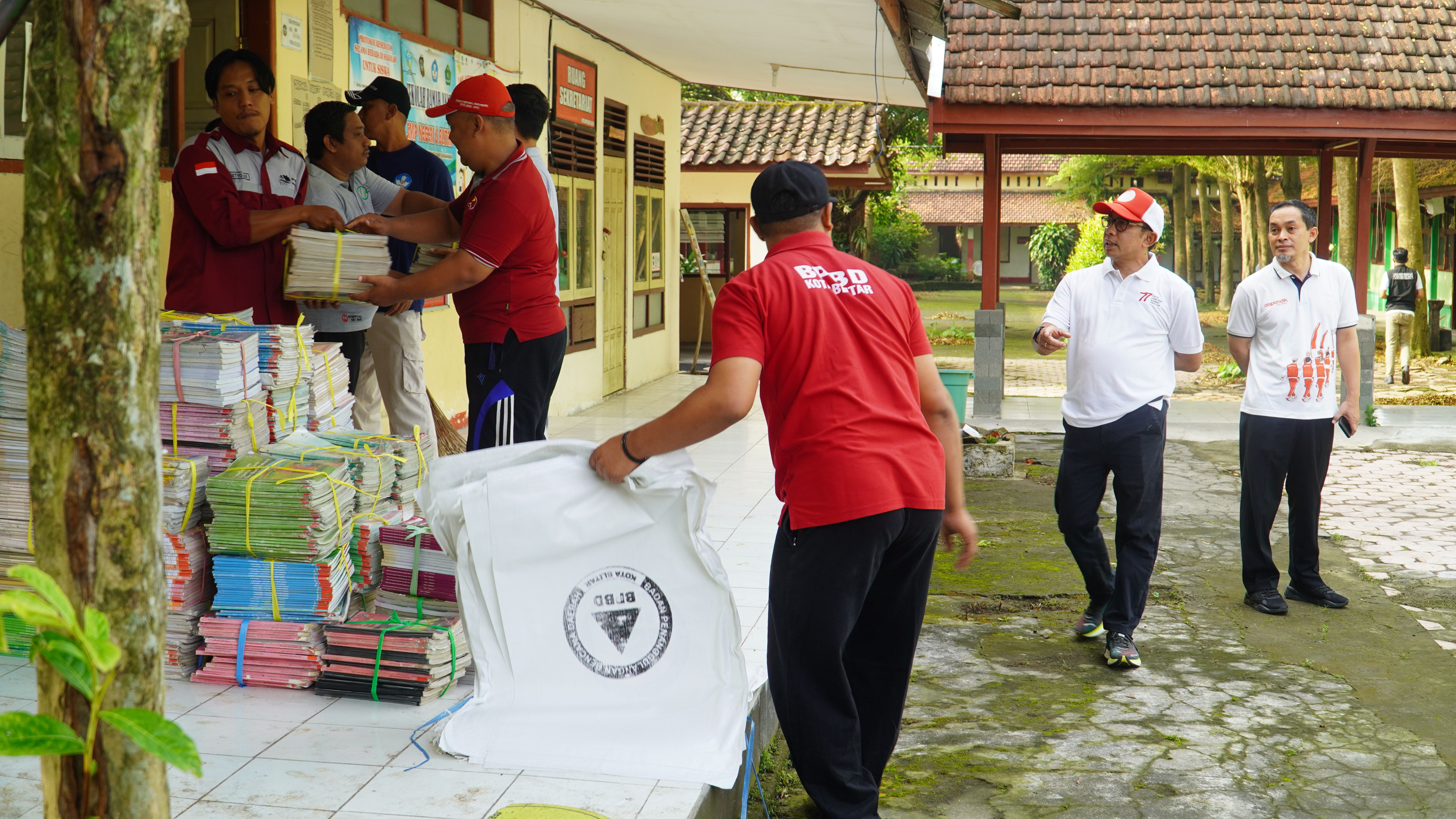 23 Mei 2025 - Monitoring kerja bakti lokasi Sekolah Rakyat di Eks SMPN 6