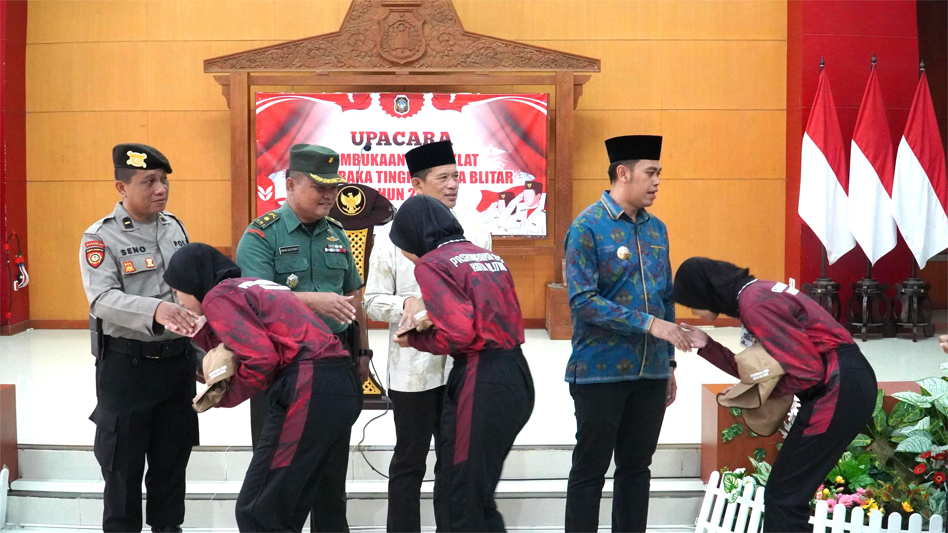 Upacara Pembukaan PUSDIKLAT CALON PASKIBRATA KOTA BLITAR TAHUN 2025