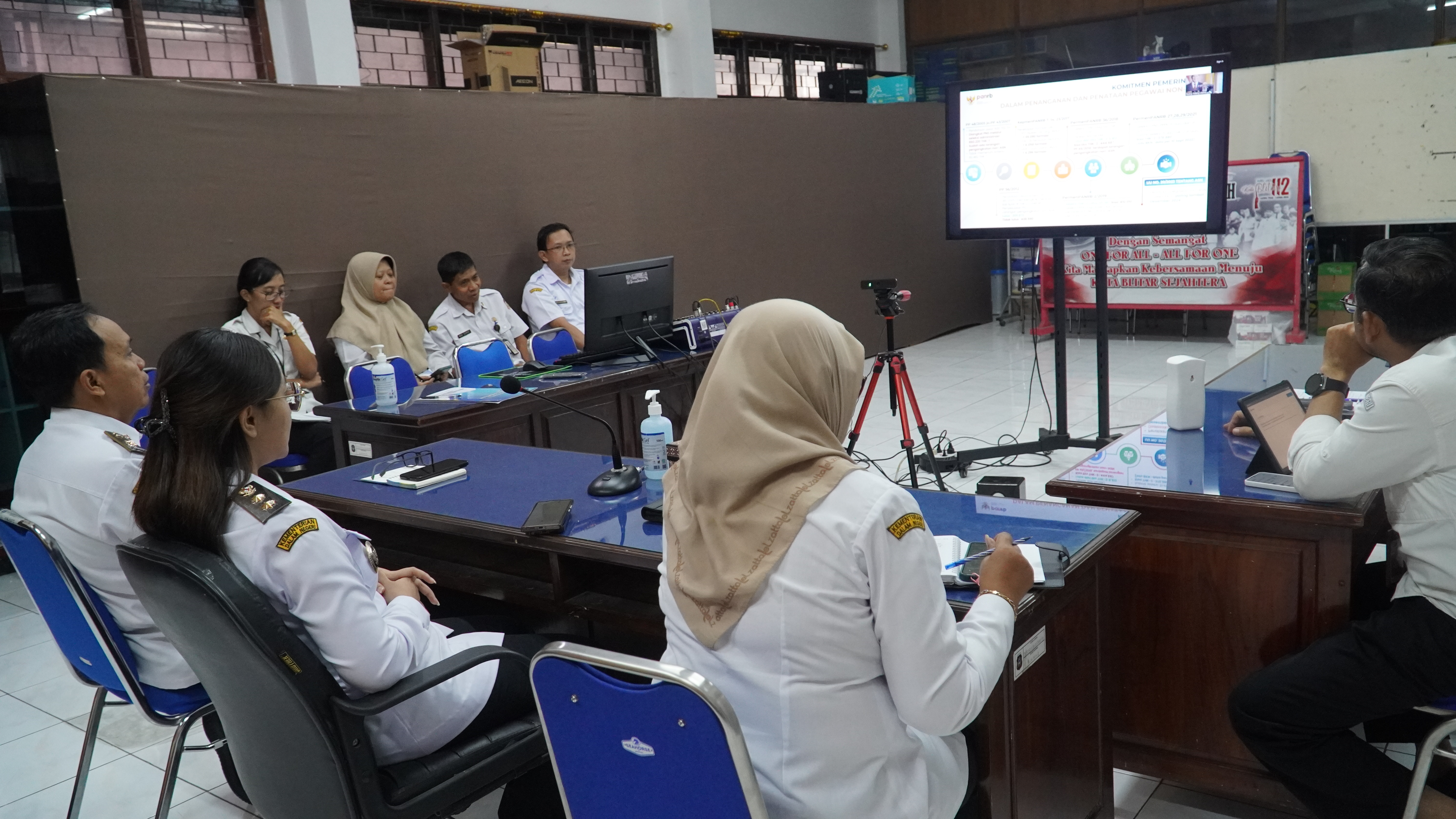 19 Maret 2025 - Rakor Kurbuk Rakor Kurtup Tindak Lanjut Hasil  Pengadaan CASN TA 2024 di Ruang Rapat BPSDM