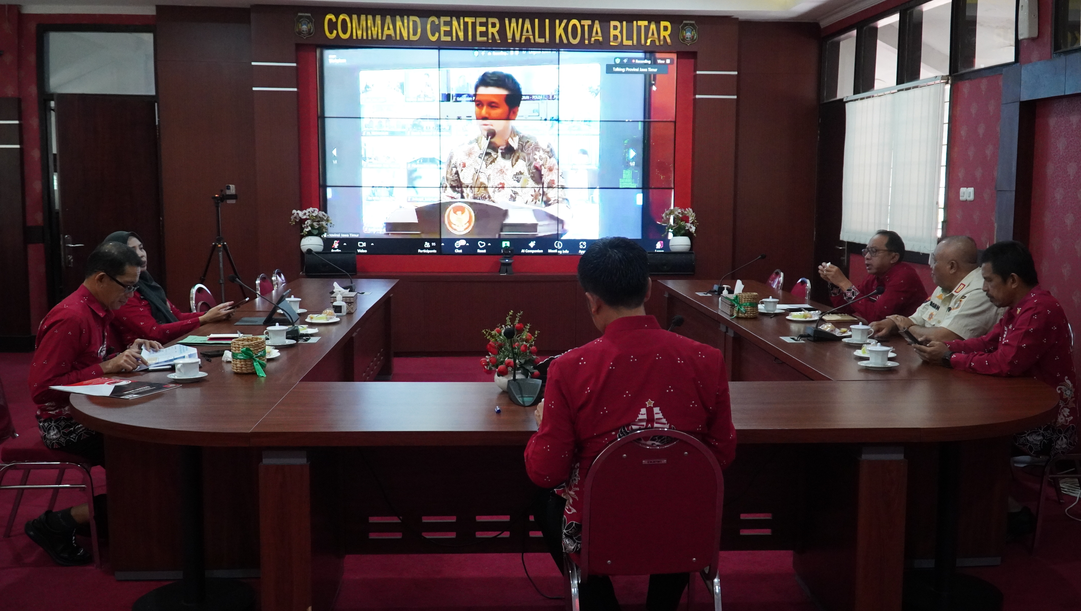 11 September 2025-Zoom Meeting Monitoring Kamtibmas di Provinsi Jawa Timur