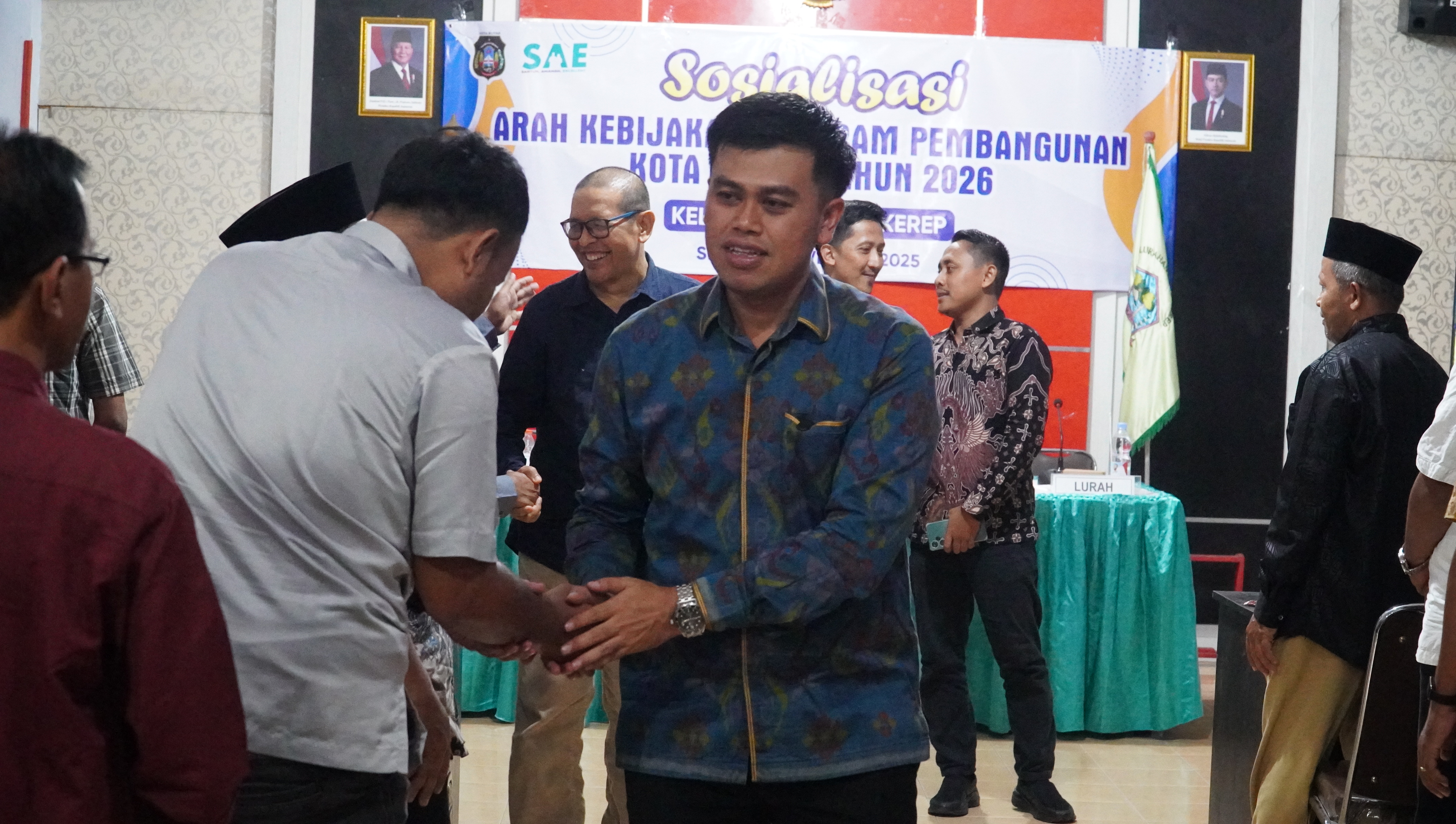 24 November 2025- Sosialisasi arah kebijakan program pembangunan Kota Blitar oleh Walikota Blitar di Balai Kel.Plosokerep