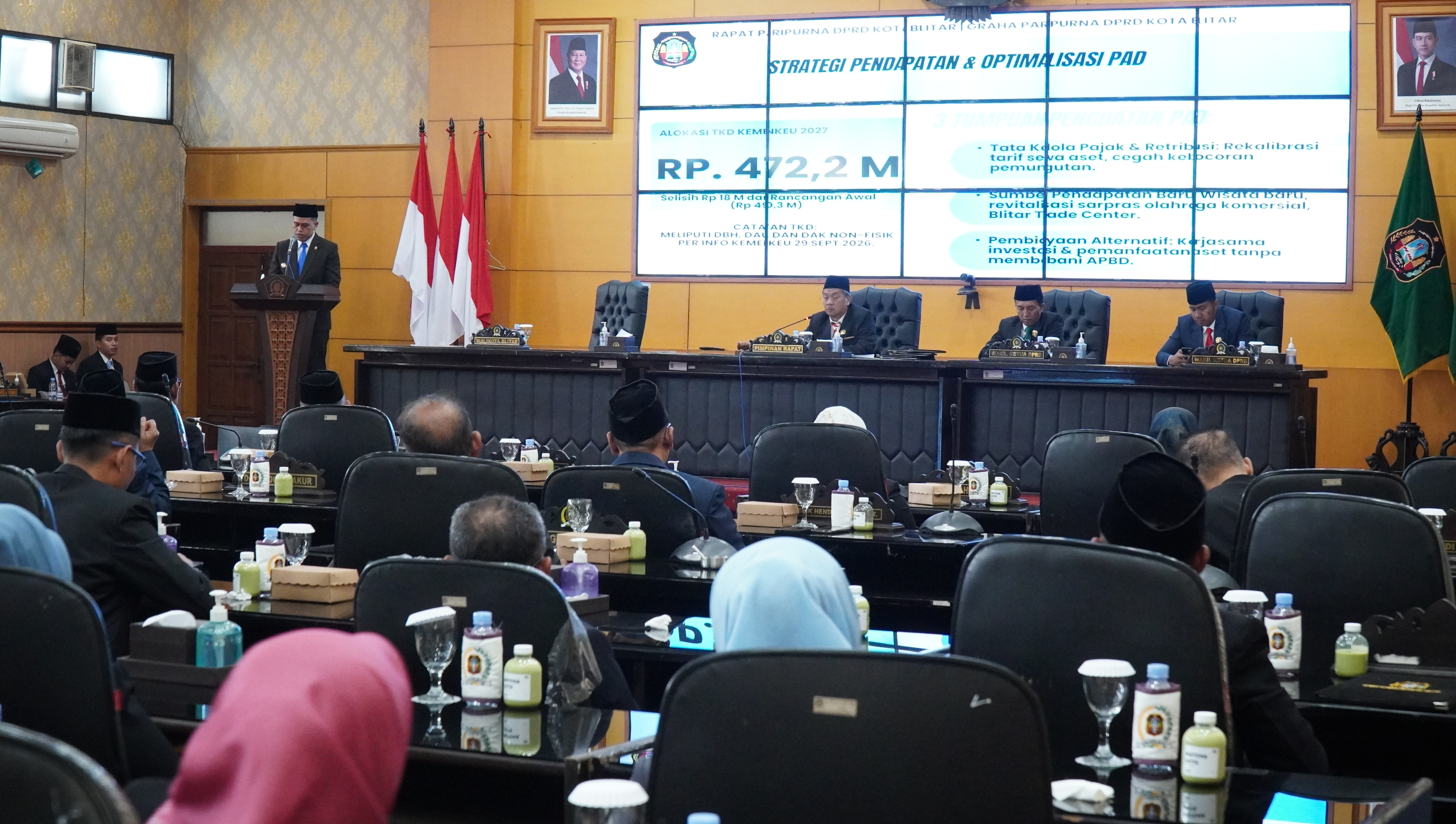 28 Oktober 2026 Rapat Paripurna DPRD